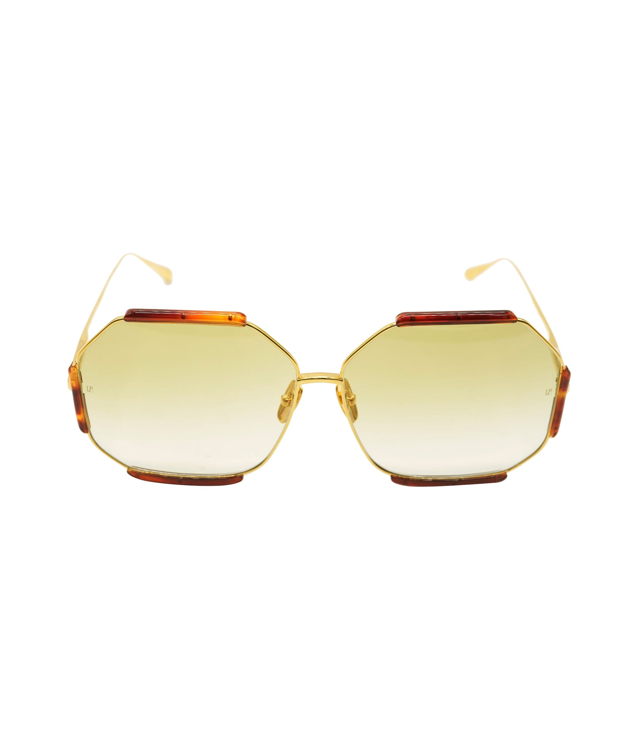 Linda Farrow Linda Farrow - Margot Hexagon Sunglasses ANC1254