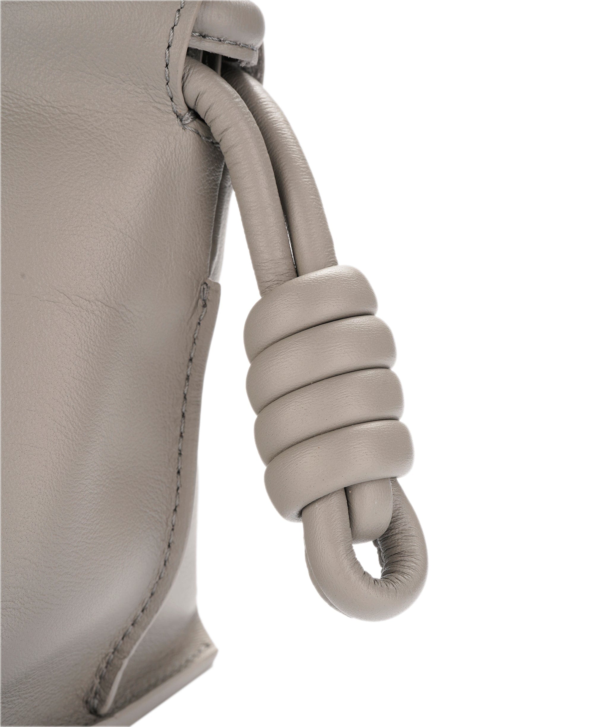 Loewe Loewe Flamenco Mini in Pearl Grey - AJC0858