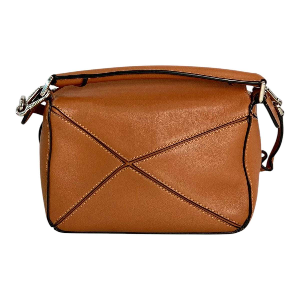 Loewe Loewe Mini Brown Puzzle Bag