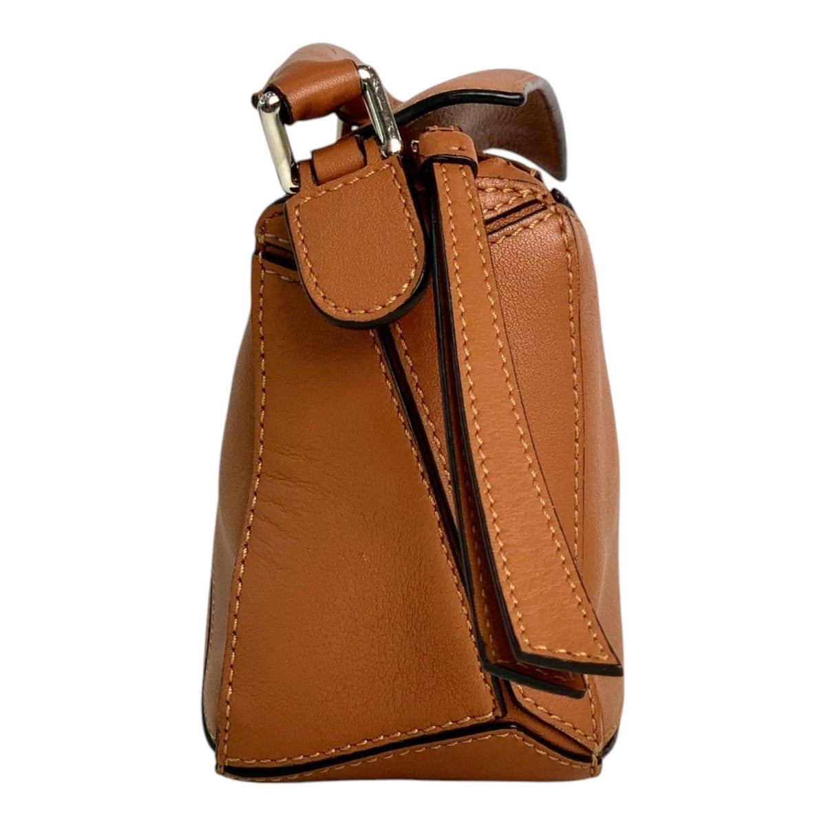 Loewe Loewe Mini Brown Puzzle Bag