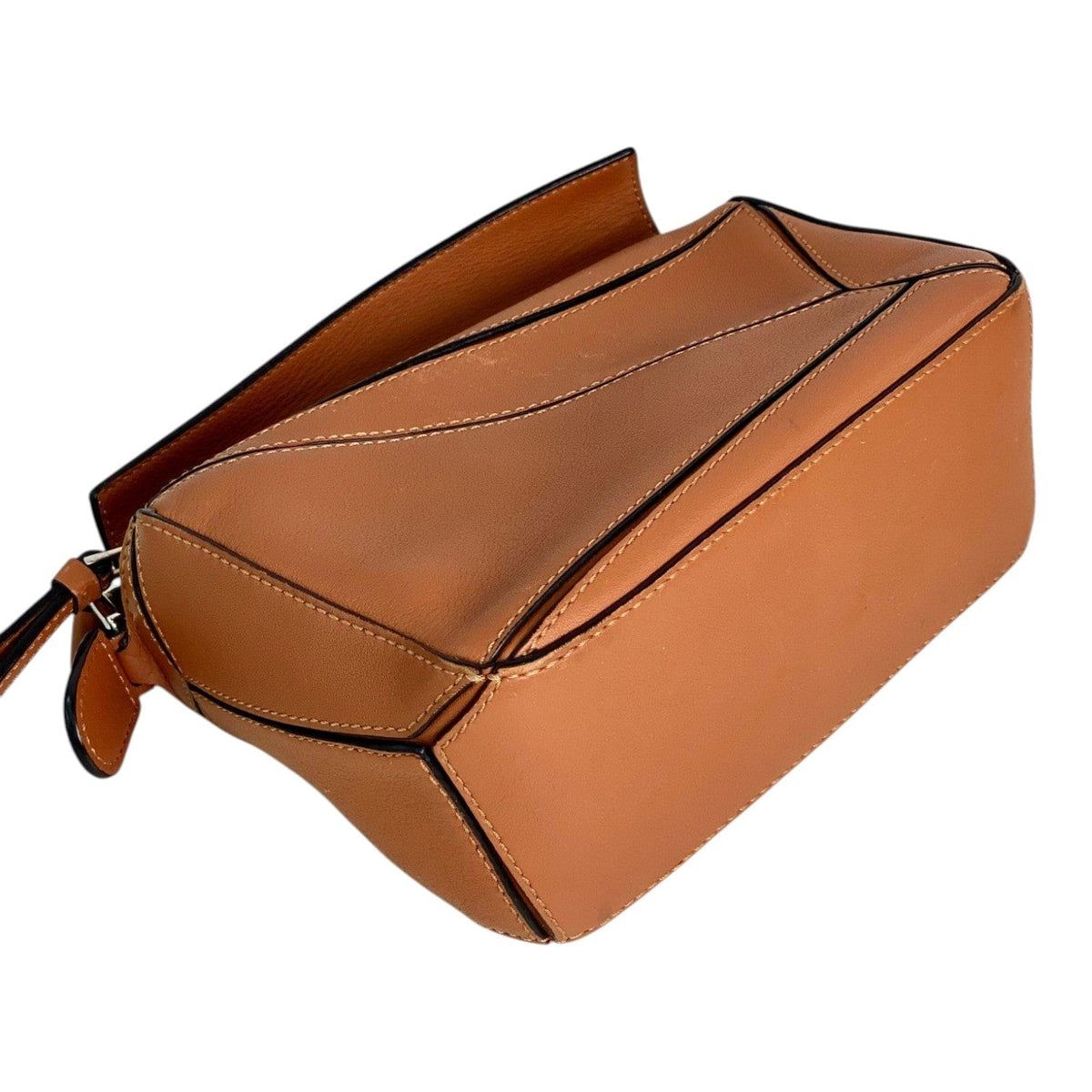 Loewe Loewe Mini Brown Puzzle Bag