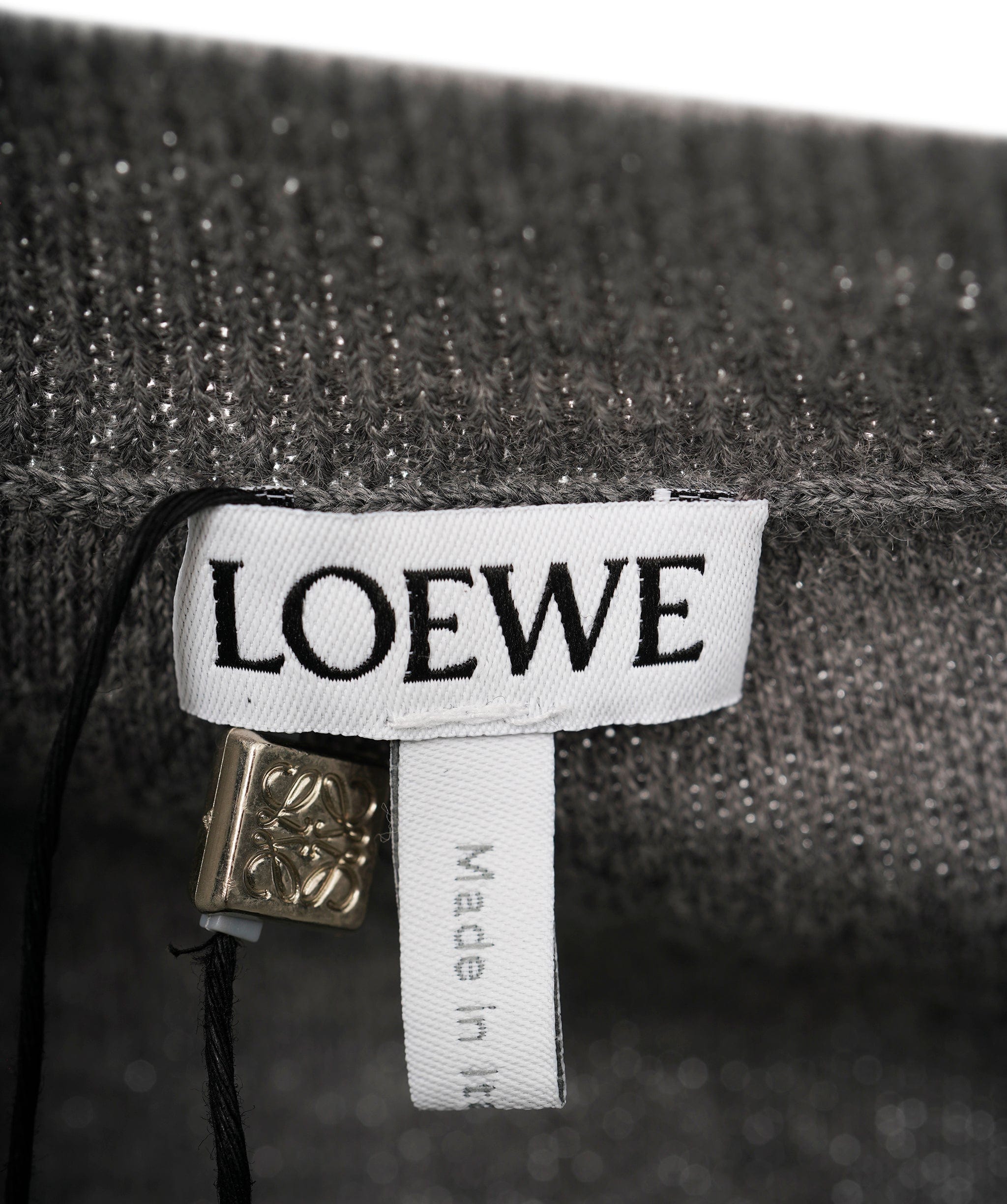 Loewe Loewe Grey Jumper with Yellow Heart ALL0810