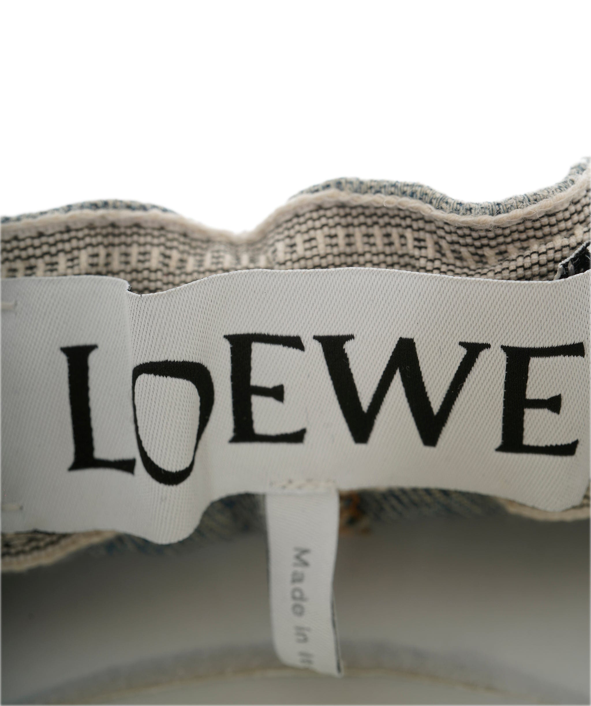 Loewe Loewe Light Blue Straight Jeans With tie waist ALL0812
