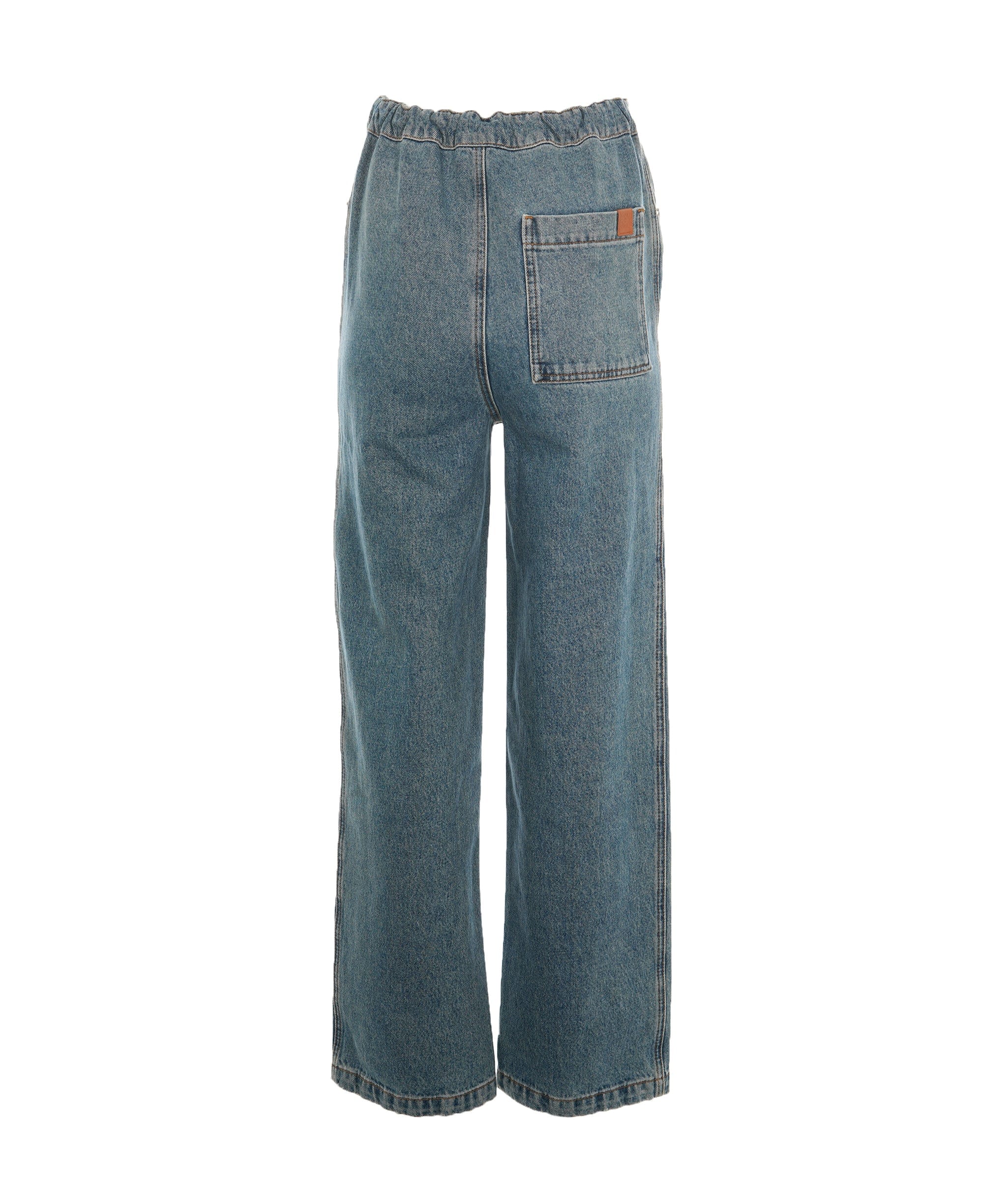 Loewe Loewe Light Blue Straight Jeans With tie waist ALL0812