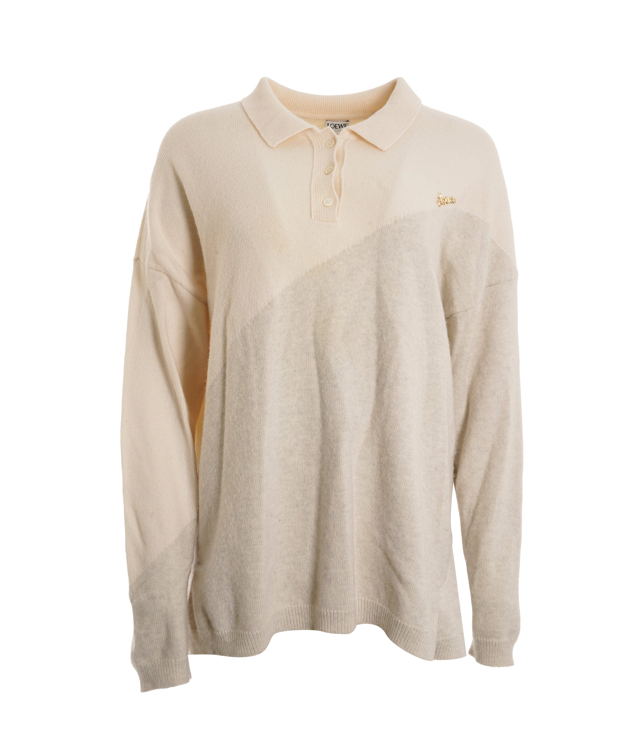 Loewe Loewe Polo Beige Logo Top ALC2982