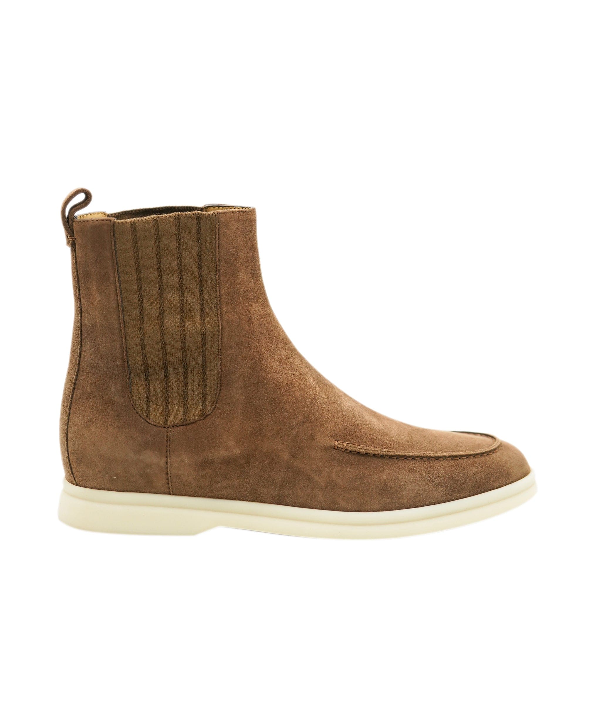 Loro Piana Loro piana suede brown chelsea boot AJL0220