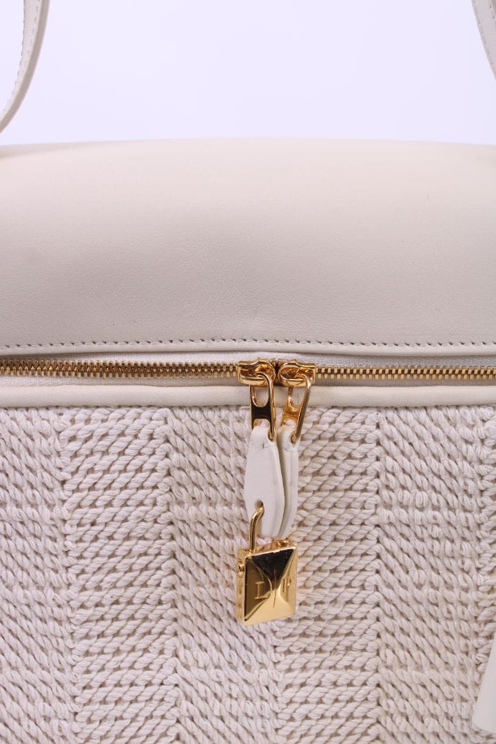 Loro Piana Loro Piana L27 Handbag Cream