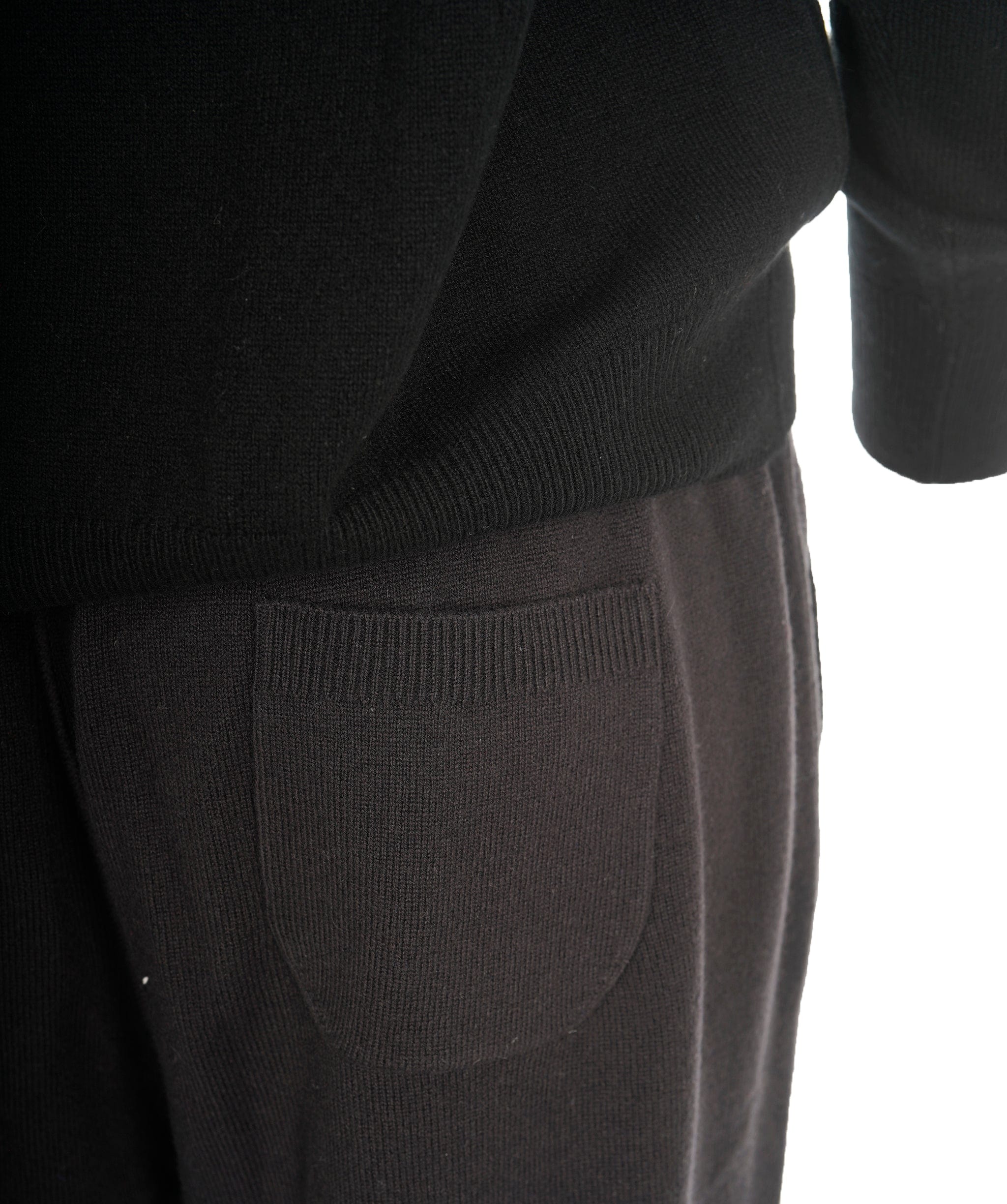 Loro Piana Loro piana baby cashmere black tracksuit - AJC0898