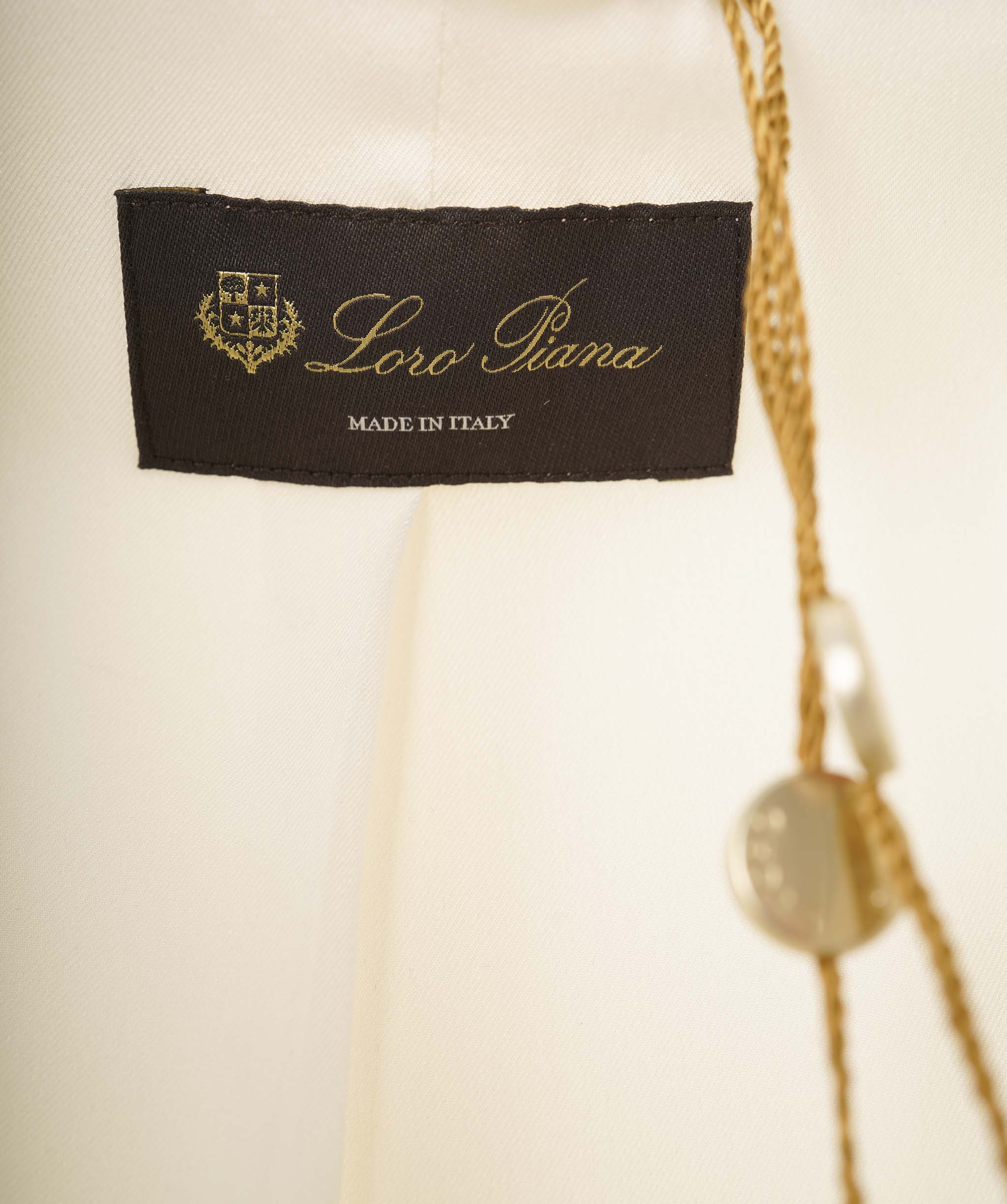 Loro Piana Loro Piana Cream Briana Flowing Silk Blazer Size 46 AGC2169