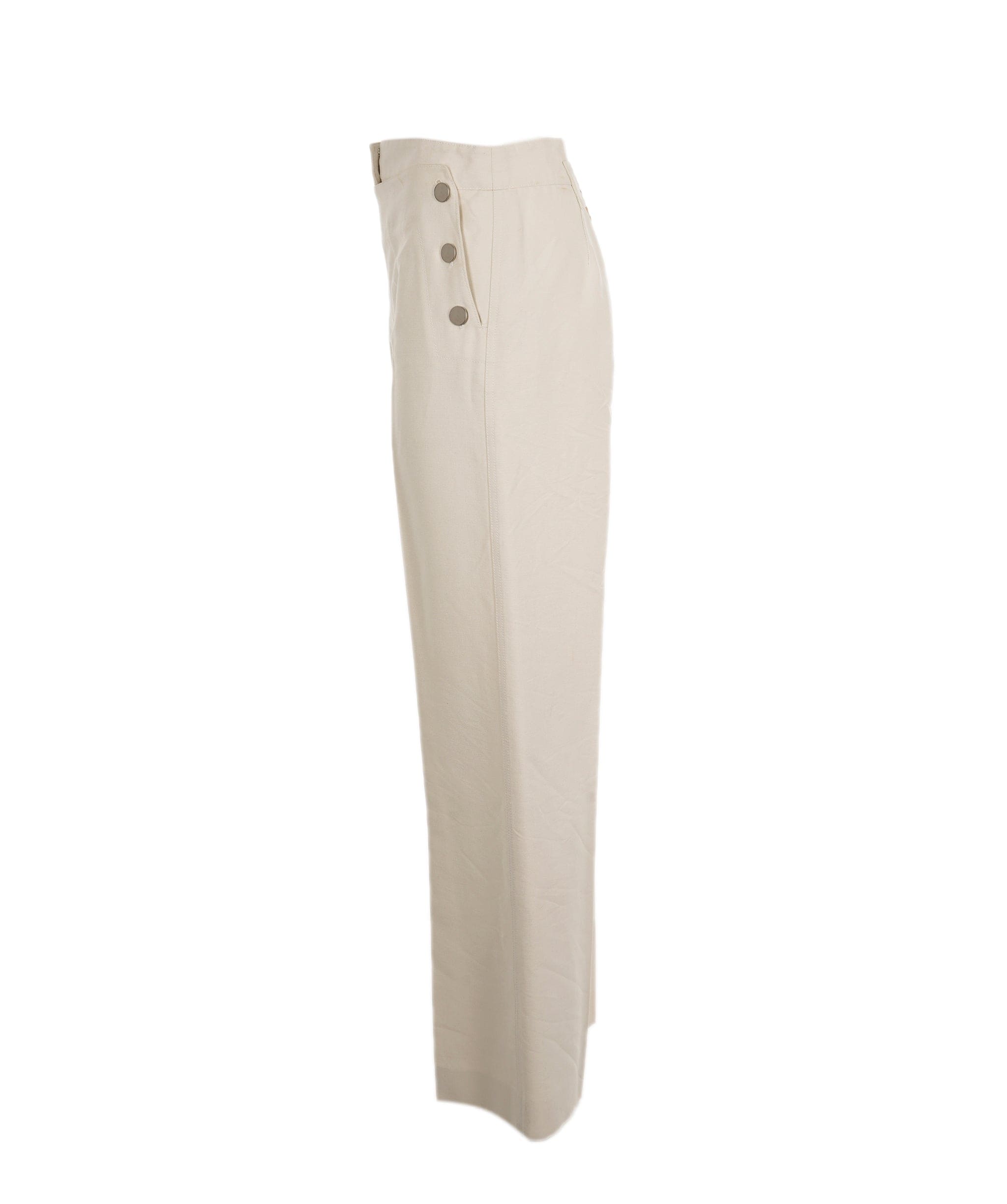 Loro Piana Loro Piana Cream Classic Pants Size 44 AGC2187