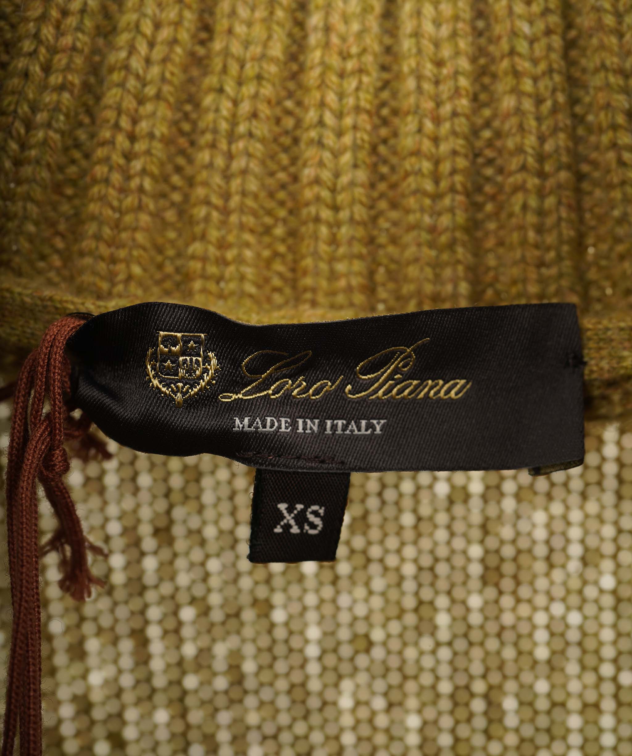 Loro Piana Loro Piana Mustard Knit Jumper Size XS AGC2175