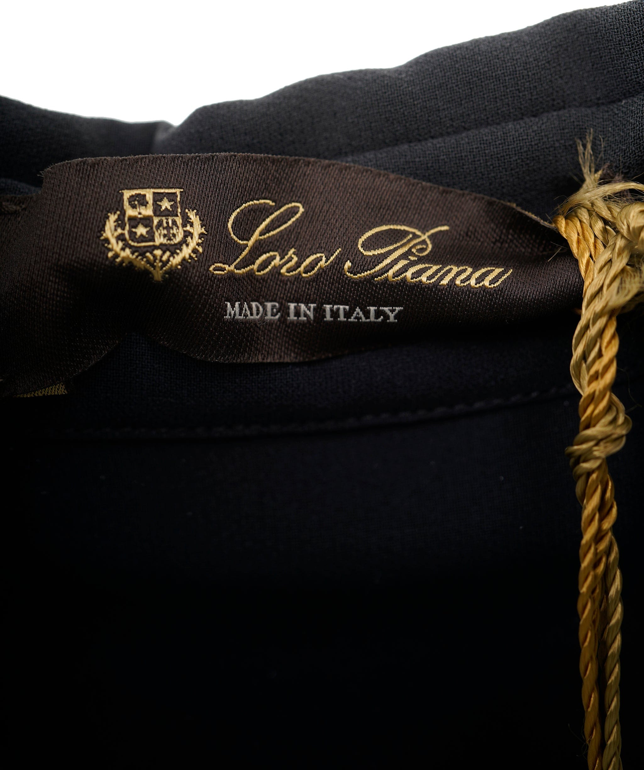 Loro Piana Loro Piana Navy Blue Matte Silk Dress Size 8 AGC2181