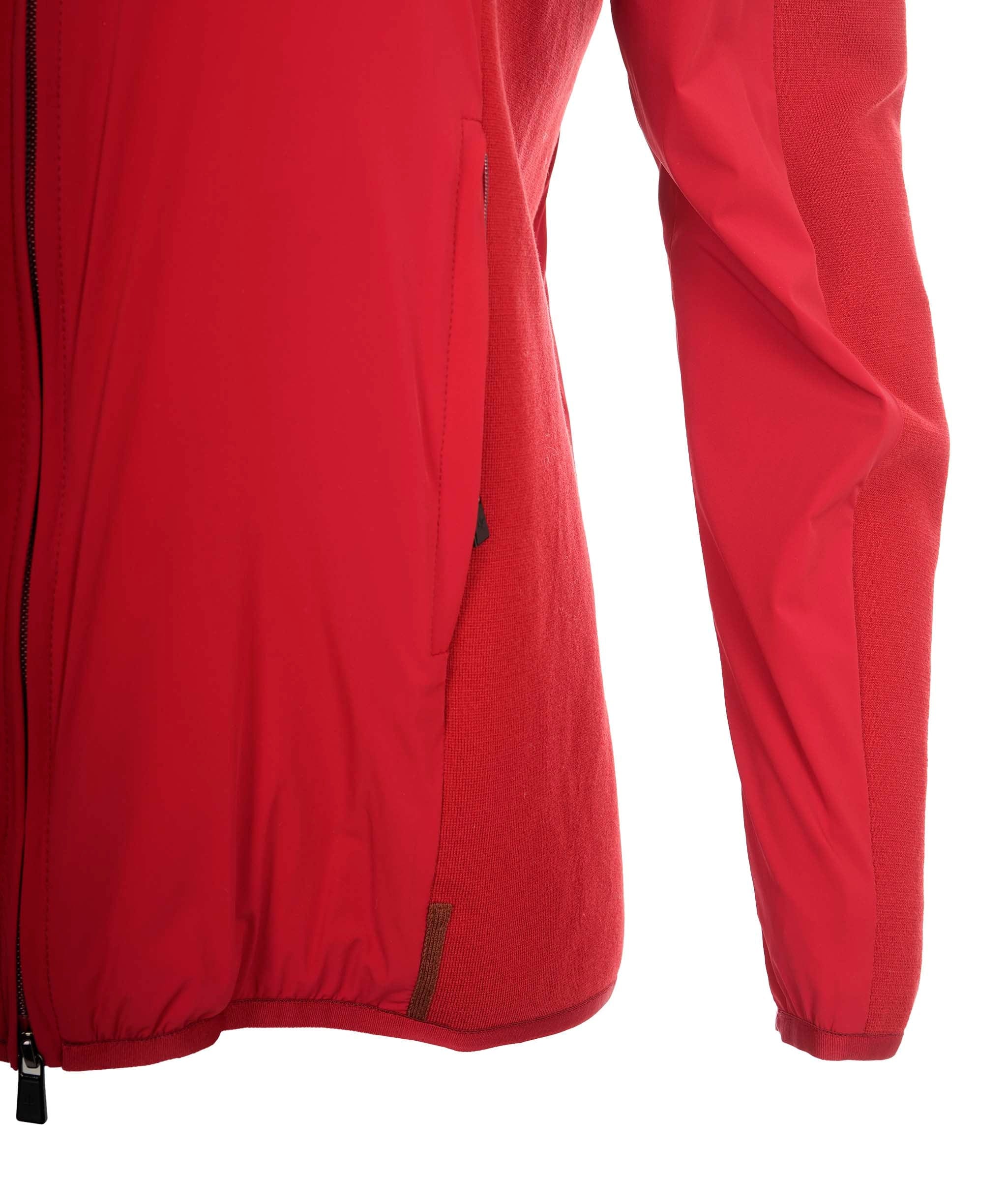 Loro Piana Loro Piana Red Bomber Jacket Size M AGC2182