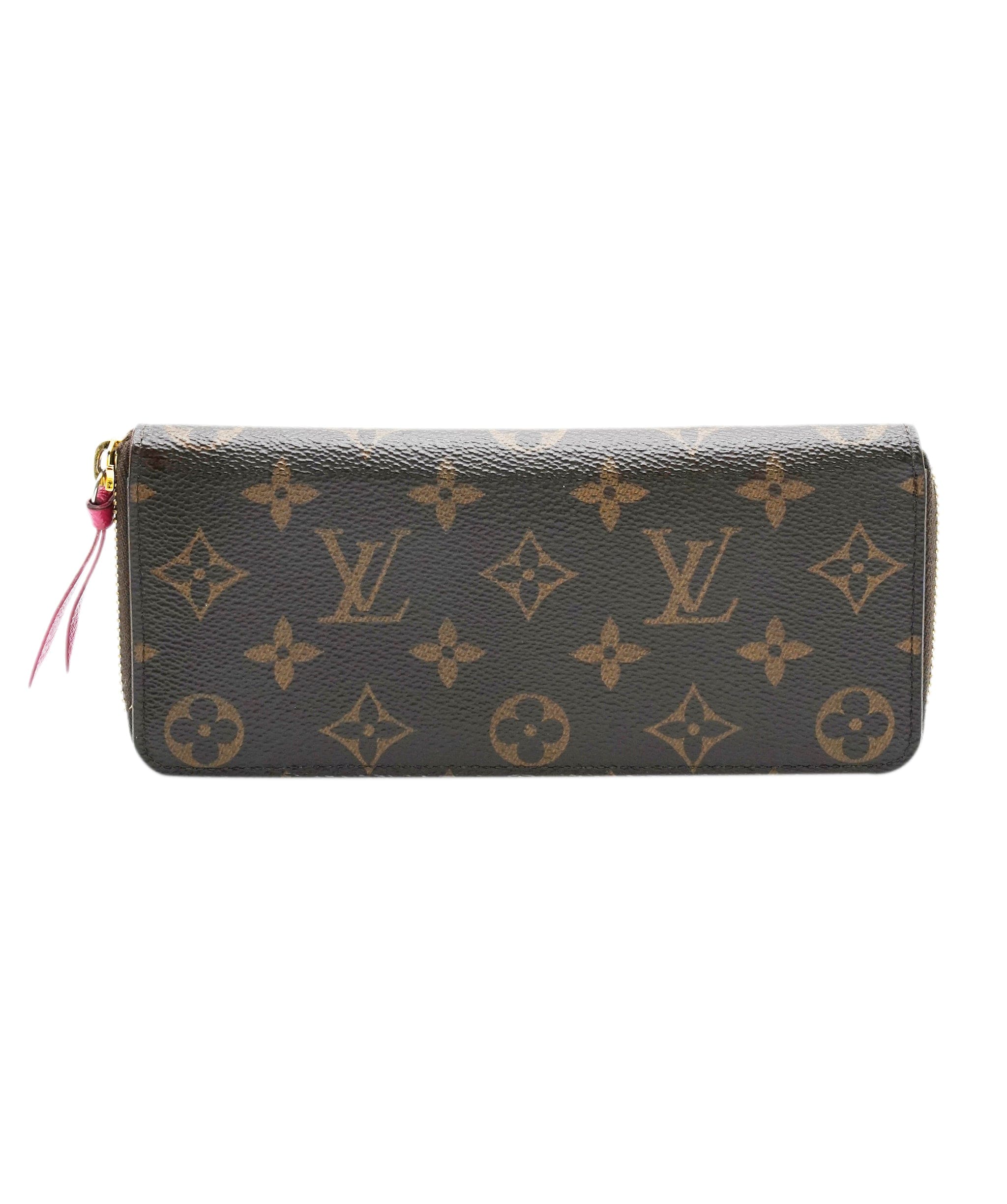 Clemence Wallet Monogram Canvas Brown GHW