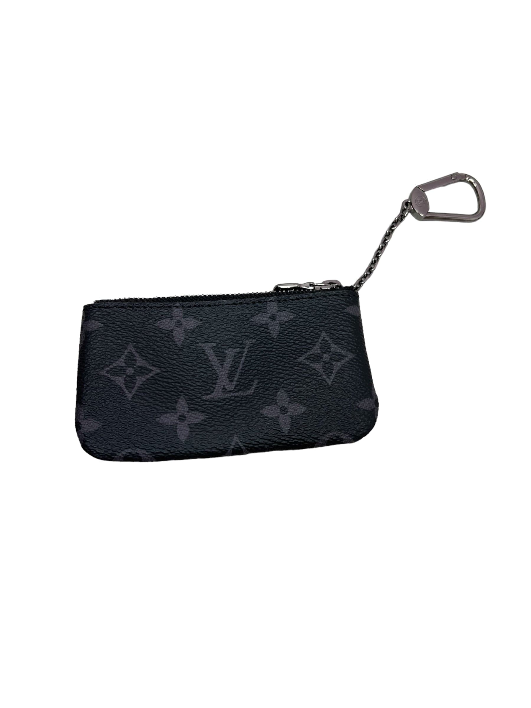Louis Vuitton Monogram Eclipse Key Pouch SYCK708