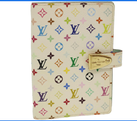 Louis Vuitton Agenda PM Multicolor Planner Cover Black