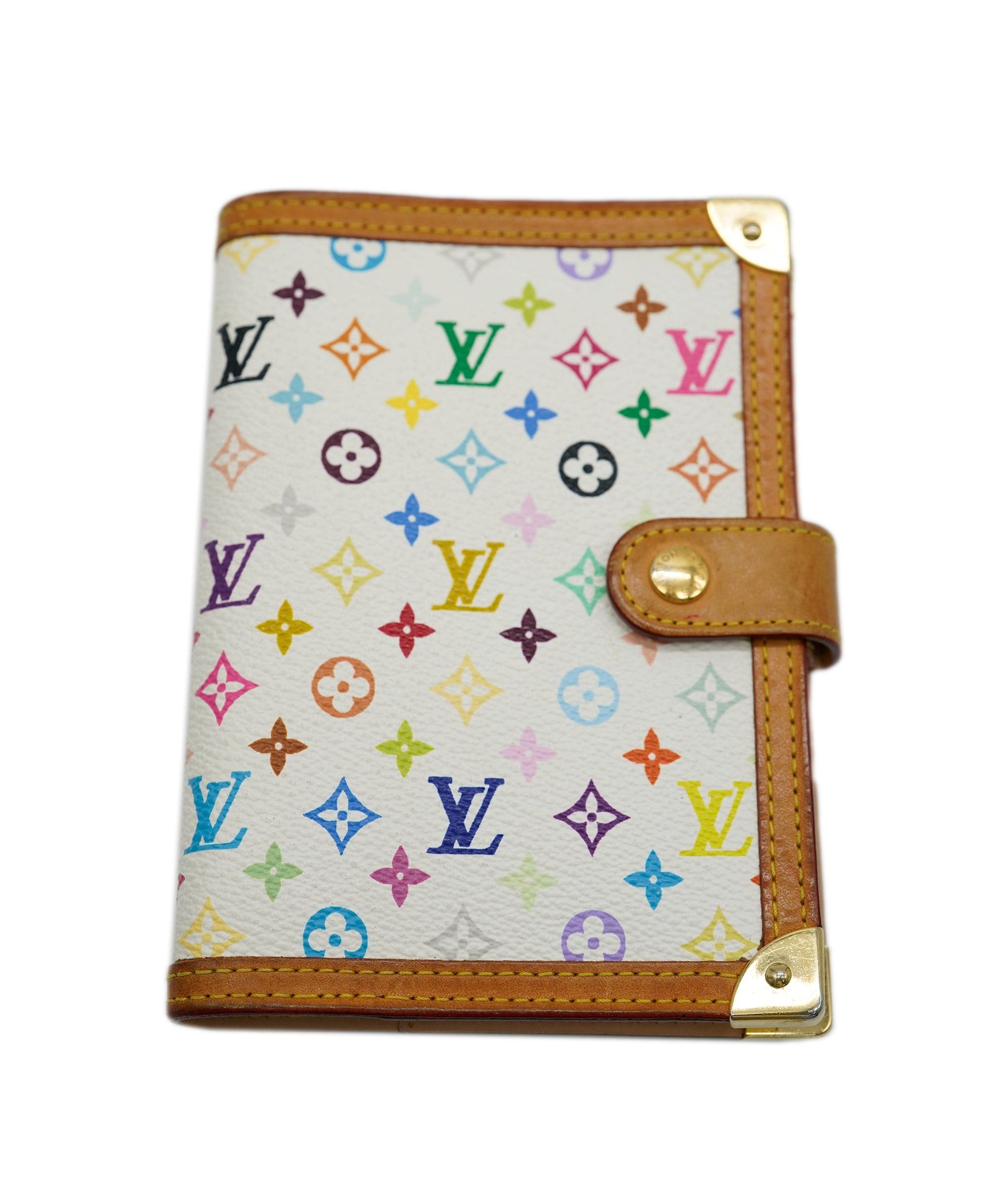 Louis Vuitton Agenda PM Multicolor Planner Cover Black