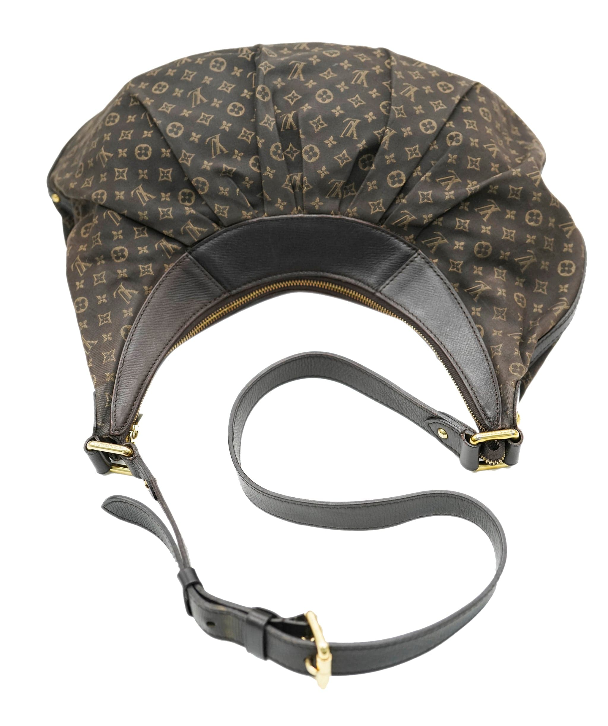 Louis Vuitton Louis Vuitton 2011 Brown Mini Lin Monogram Rhapsody MM Shoulder Bag DBXS2403
