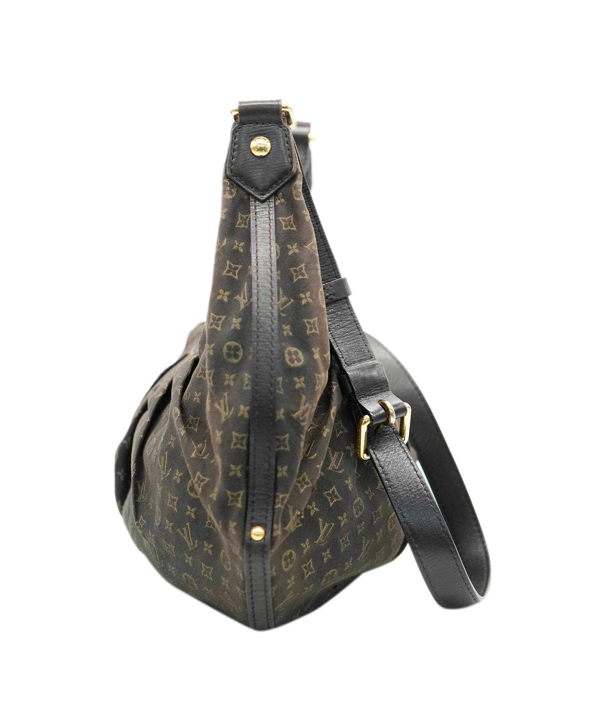 Louis Vuitton Louis Vuitton 2011 Brown Mini Lin Monogram Rhapsody MM Shoulder Bag DBXS2403