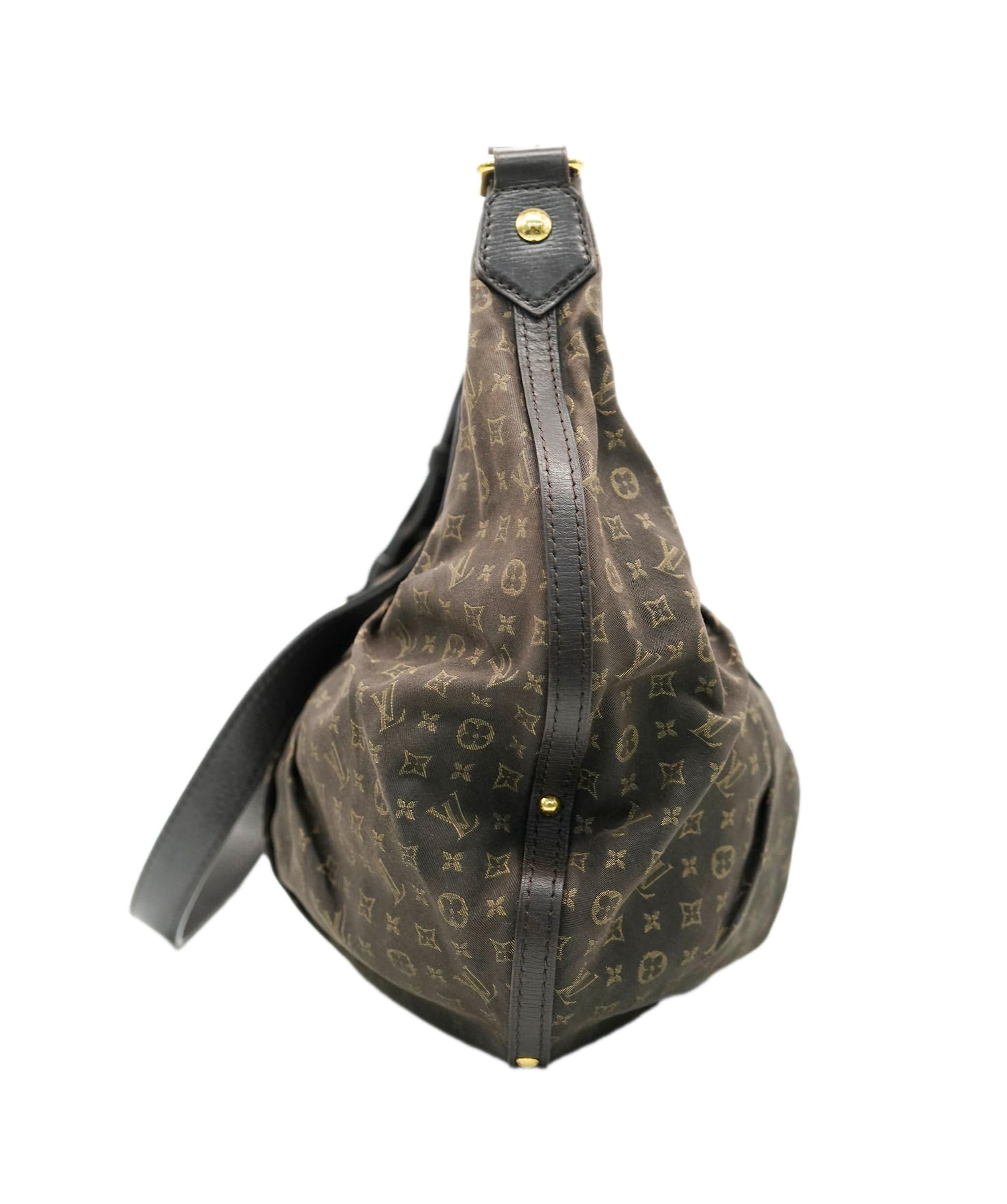 Louis Vuitton Louis Vuitton 2011 Brown Mini Lin Monogram Rhapsody MM Shoulder Bag DBXS2403