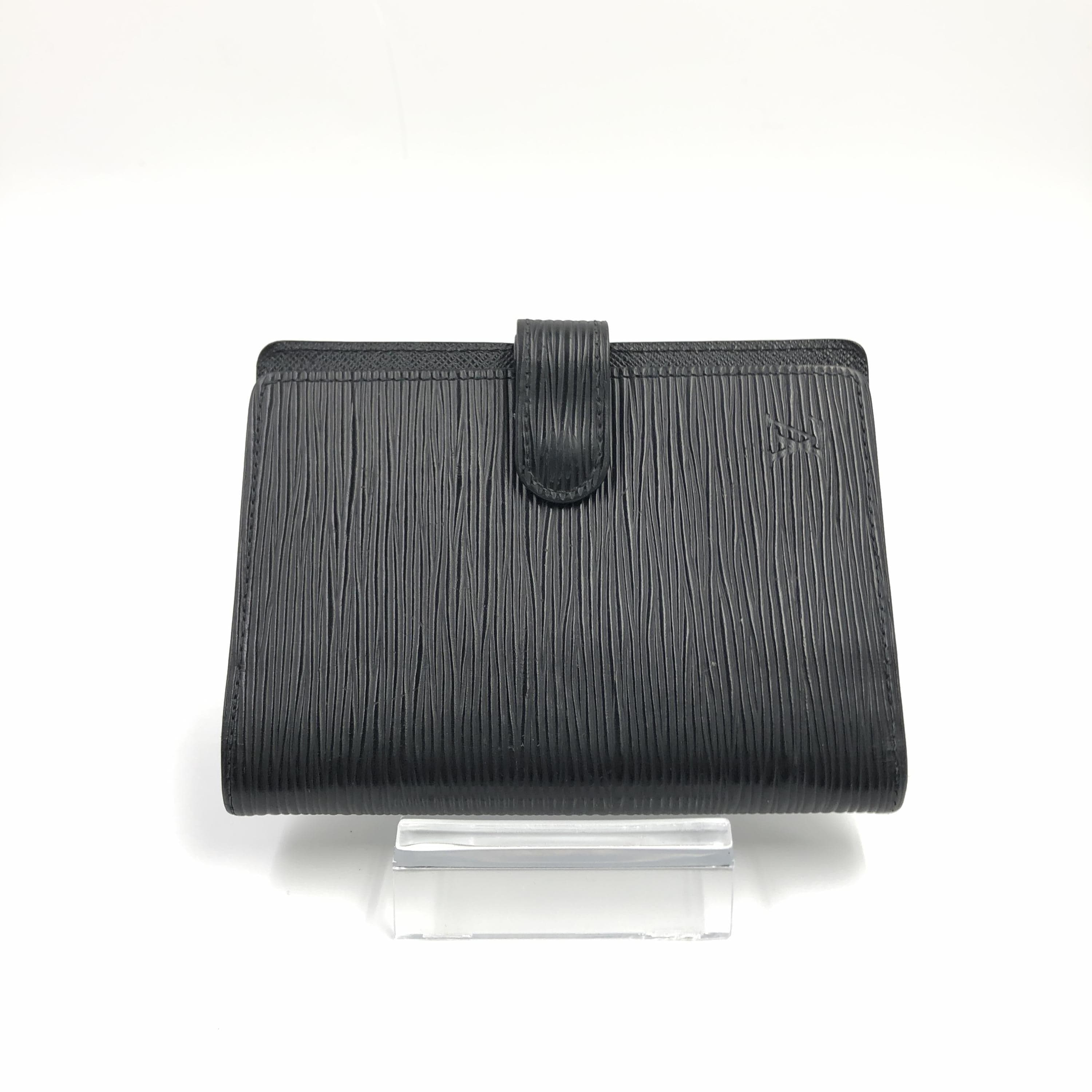Louis Vuitton Louis Vuitton Black Epi Leather Agenda Cover C336700