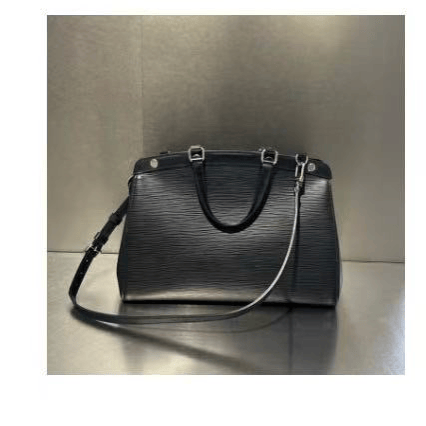 Louis Vuitton Louis Vuitton Black leather bag AKC0551
