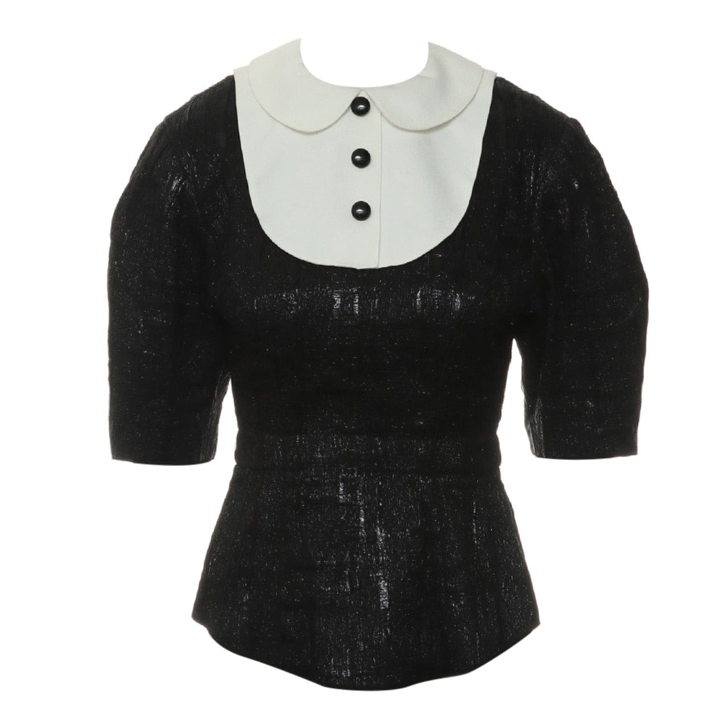 Louis Vuitton Louis Vuitton Button Up Textured Top