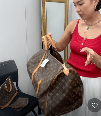 LOUIS VUITTON LOUIS VUITTON Keepall 55 M41424 B09203JRG8