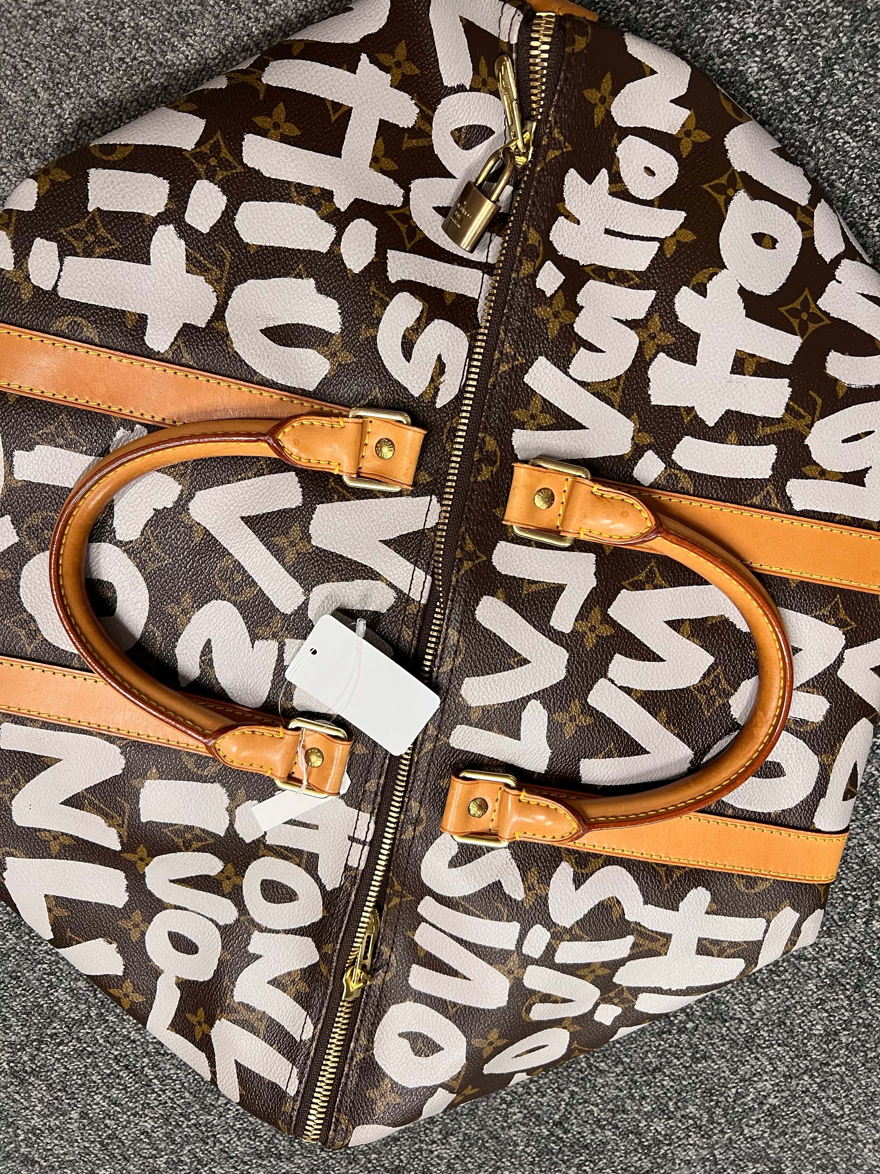 LOUIS VUITTON LOUIS VUITTON M92197 Graffiti Keepall 50 *No Keys B0815TJ9B3