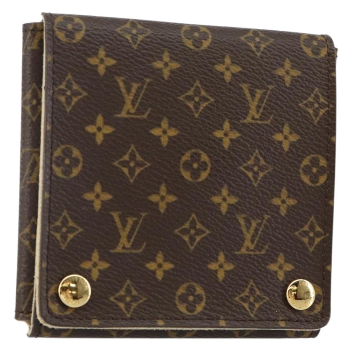 Louis Vuitton LOUIS VUITTON Monogram Accessory Case Jewelry Box LV Auth 144027 144027
