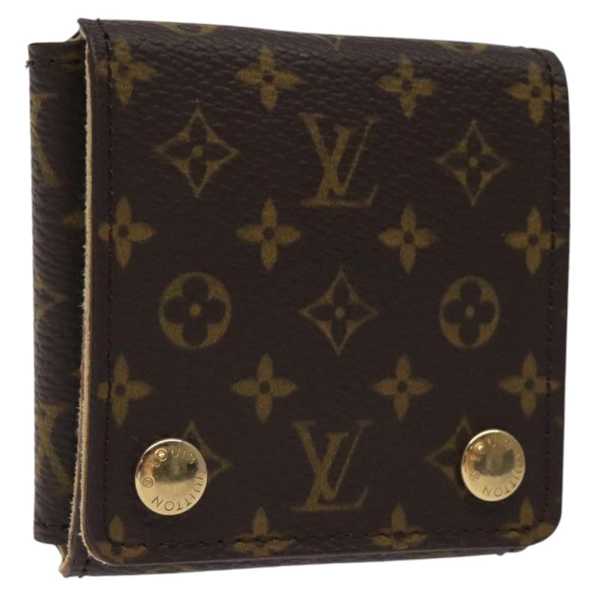 Louis Vuitton LOUIS VUITTON Monogram Accessory Case Jewelry Box LV Auth MX040 MX040