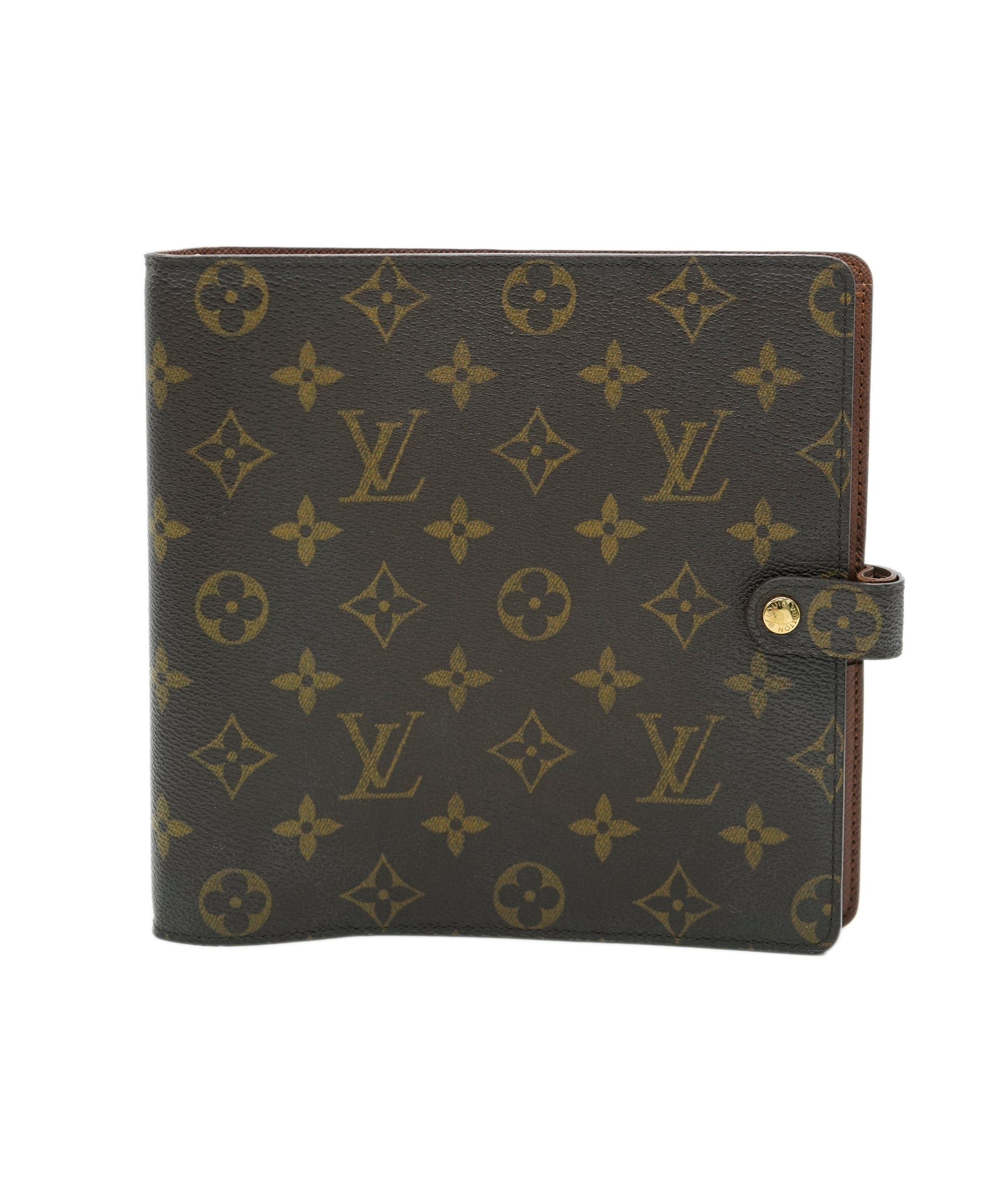 Louis Vuitton LOUIS VUITTON Monogram Agenda scrapbook Day Planner Cover R20955 LV Auth yk4249 DXBV0102