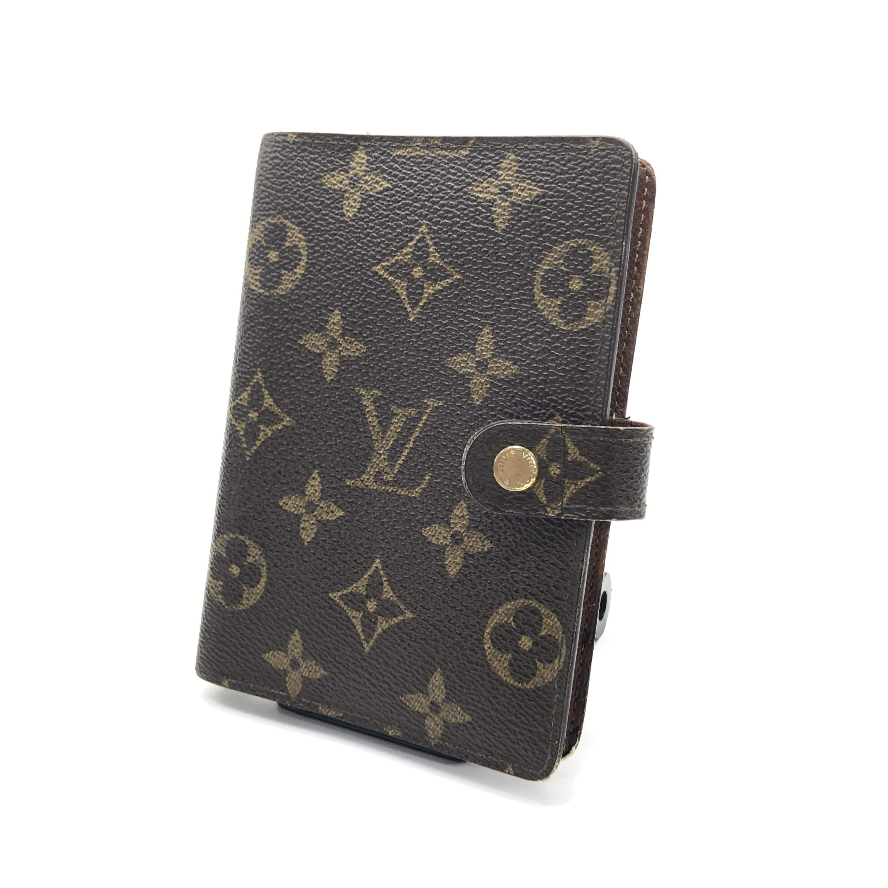 Louis Vuitton Louis Vuitton Monogram Canvas Agenda Cover PM C339202