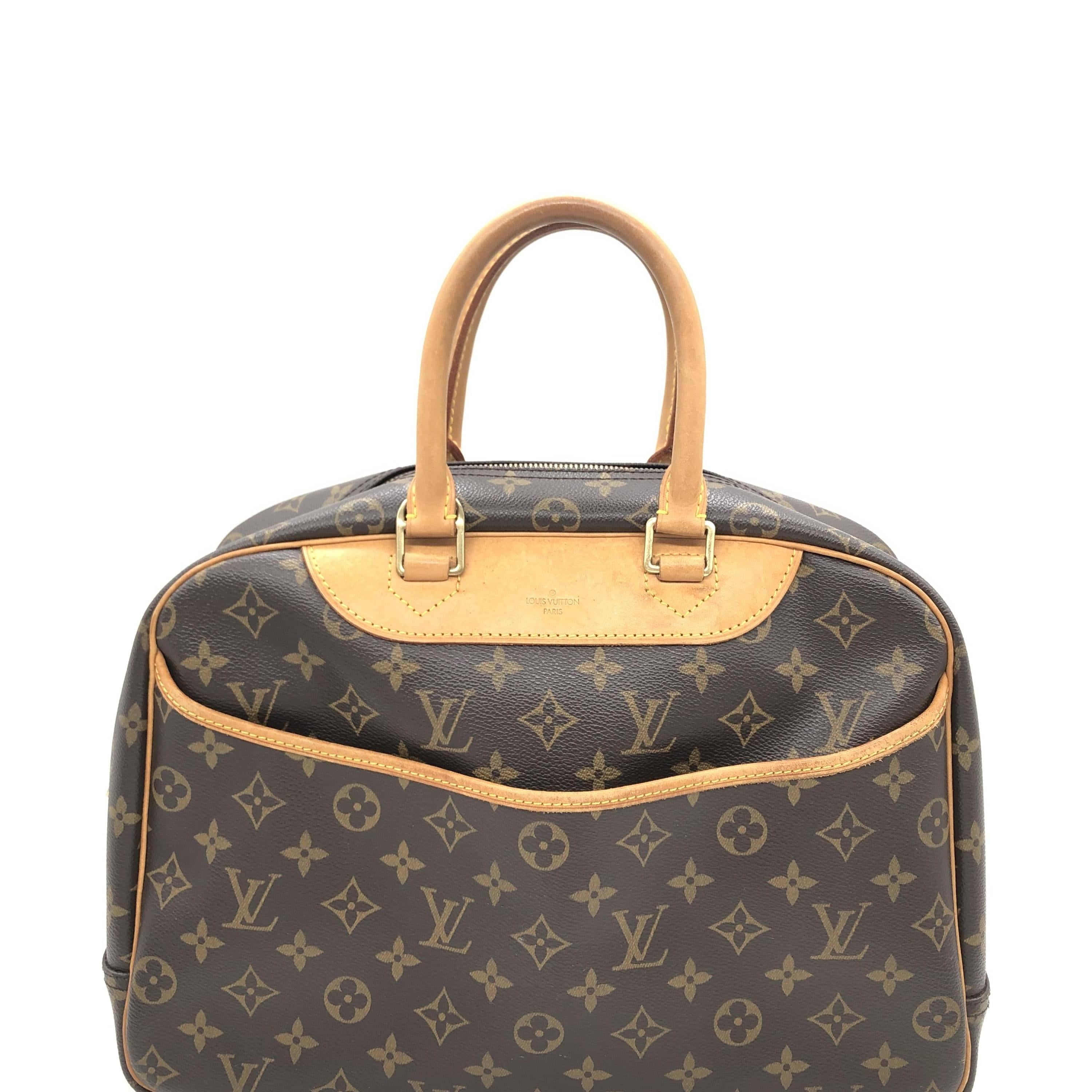 Louis Vuitton Louis Vuitton Monogram Deauville Handbag C330984