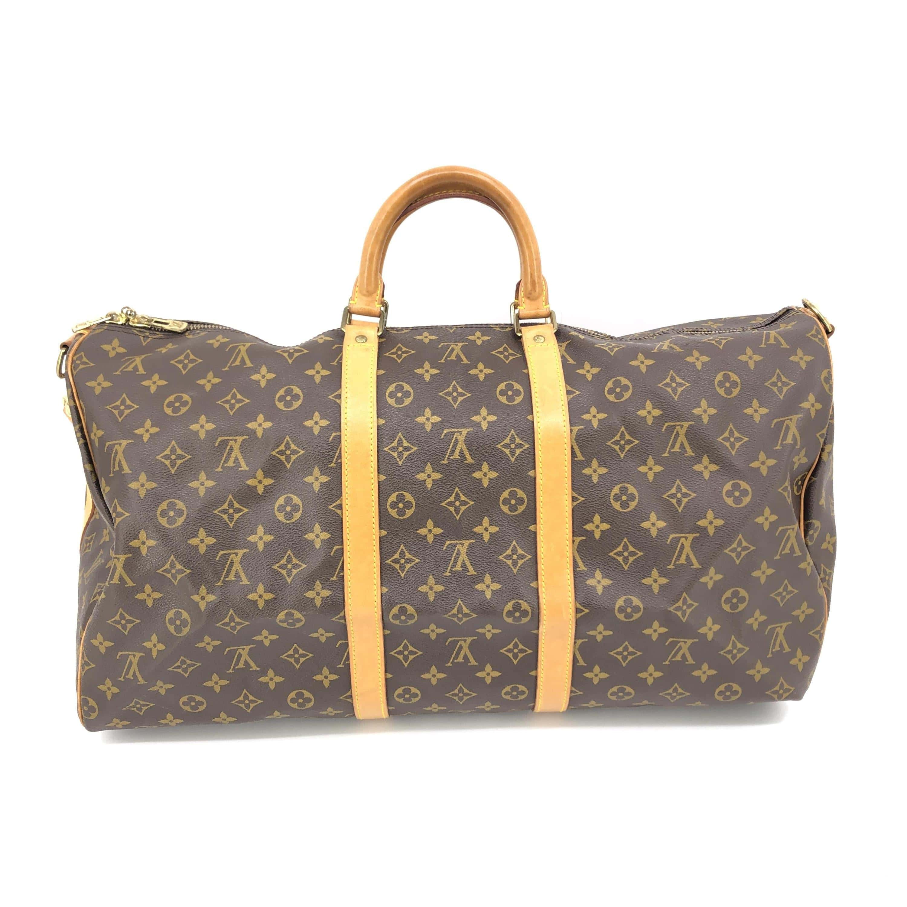 Louis Vuitton Louis Vuitton Monogram Keepall 55 Travel Bag C328681