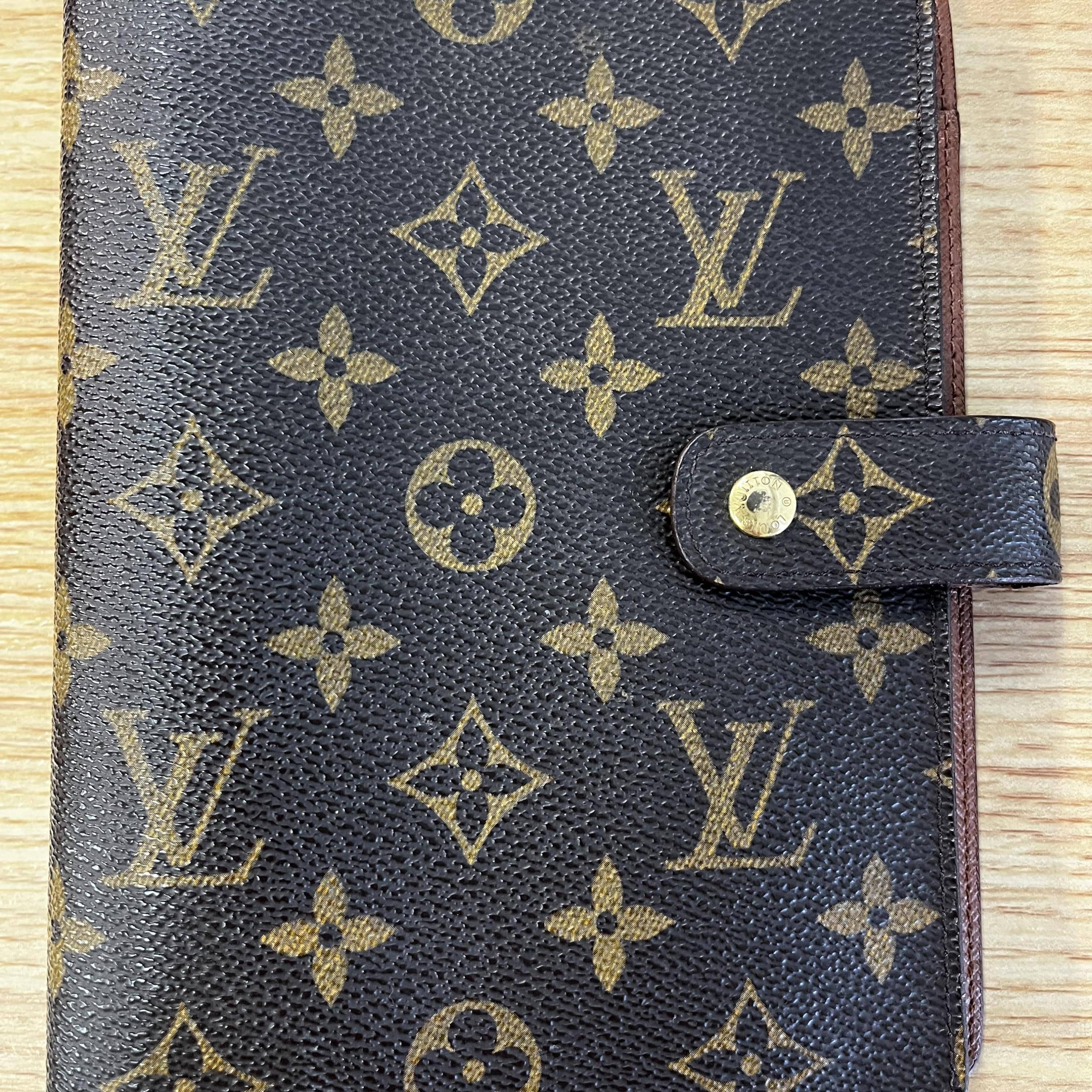 Louis Vuitton Louis Vuitton Monogram Planner Cover In Brown C335948