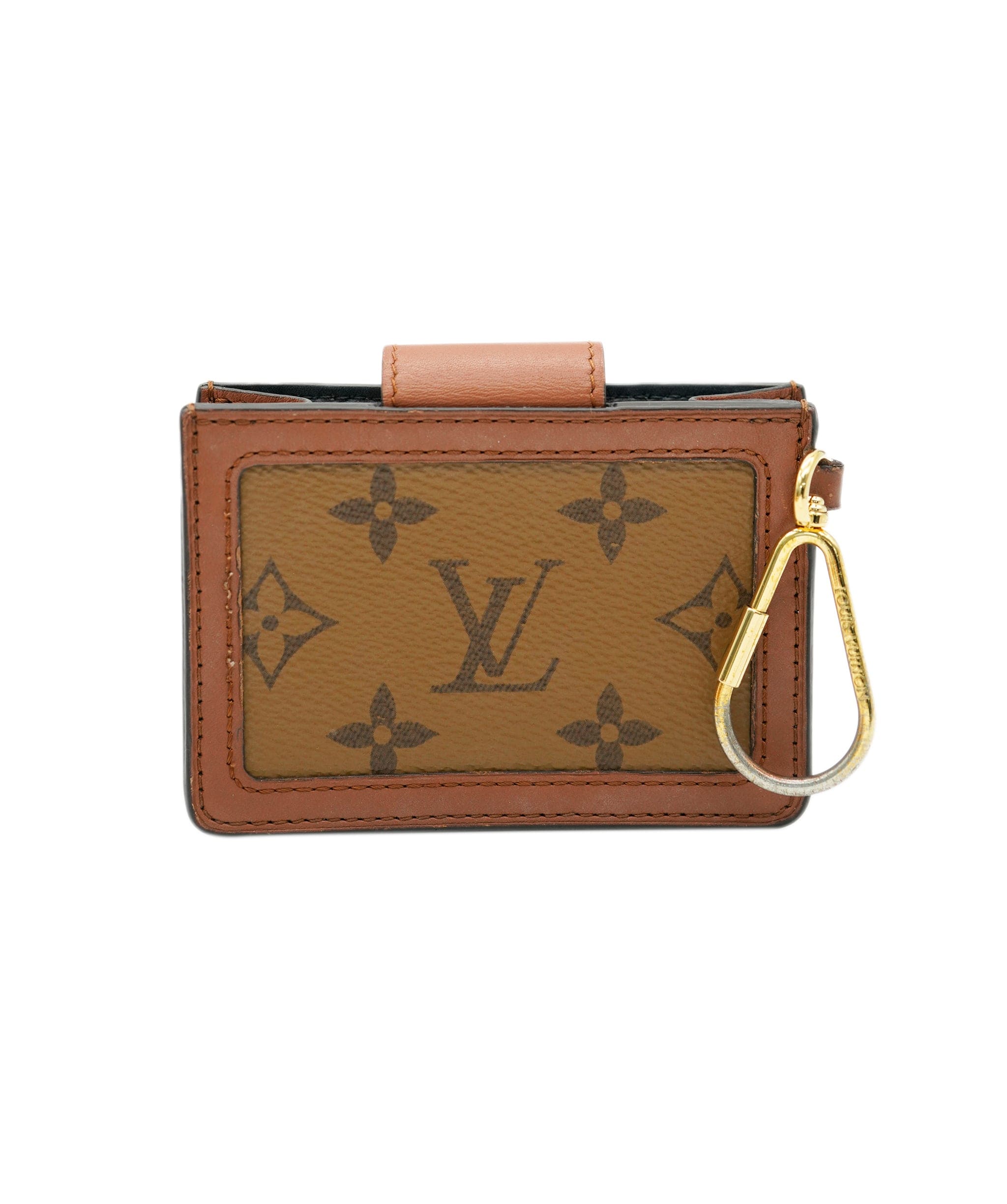 Louis Vuitton LOUIS VUITTON Monogram Reverse Dauphine Multi Cult Card Case M68751 Auth 69194A DBXS1742