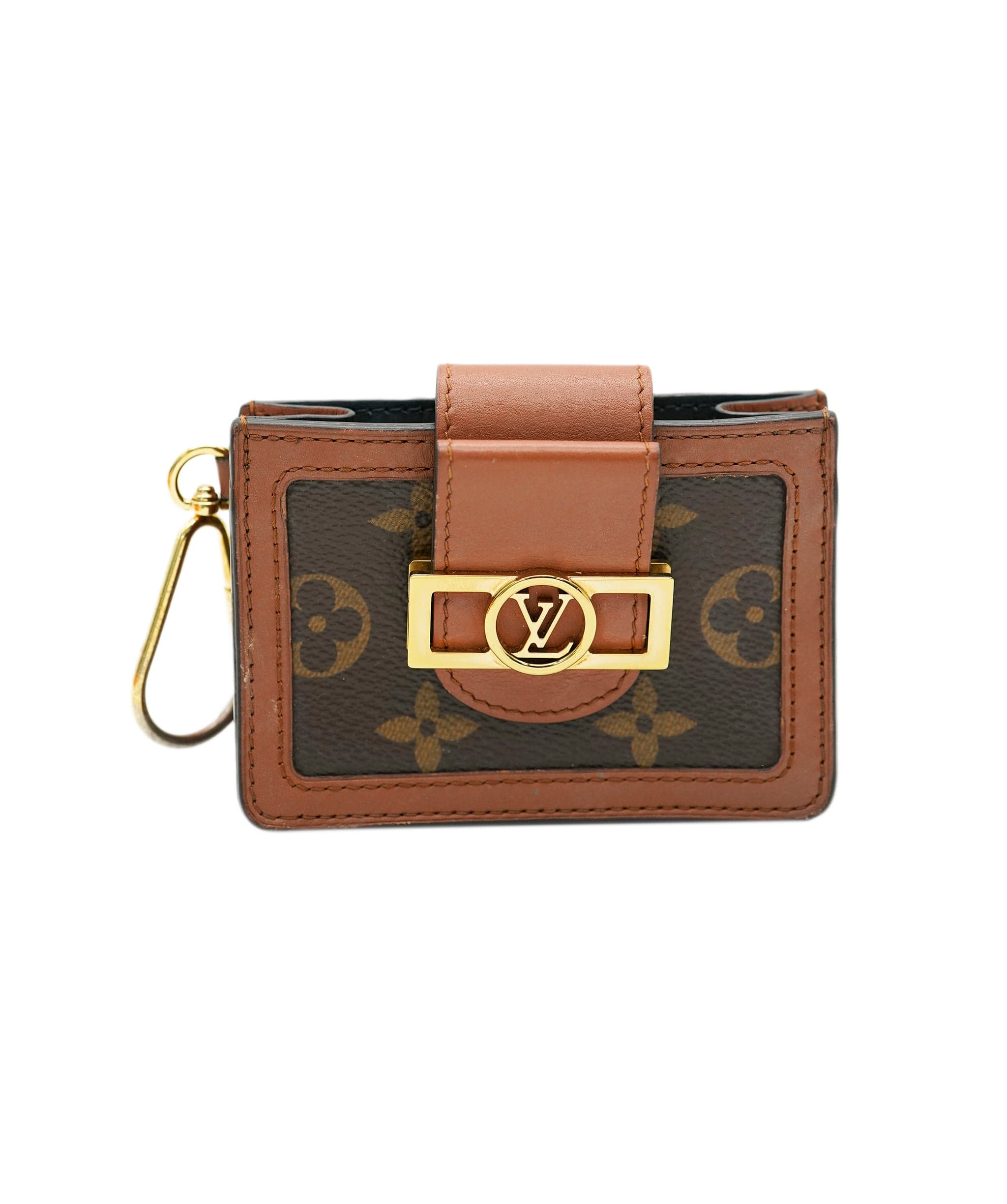 Louis Vuitton LOUIS VUITTON Monogram Reverse Dauphine Multi Cult Card Case M68751 Auth 69194A DBXS1742