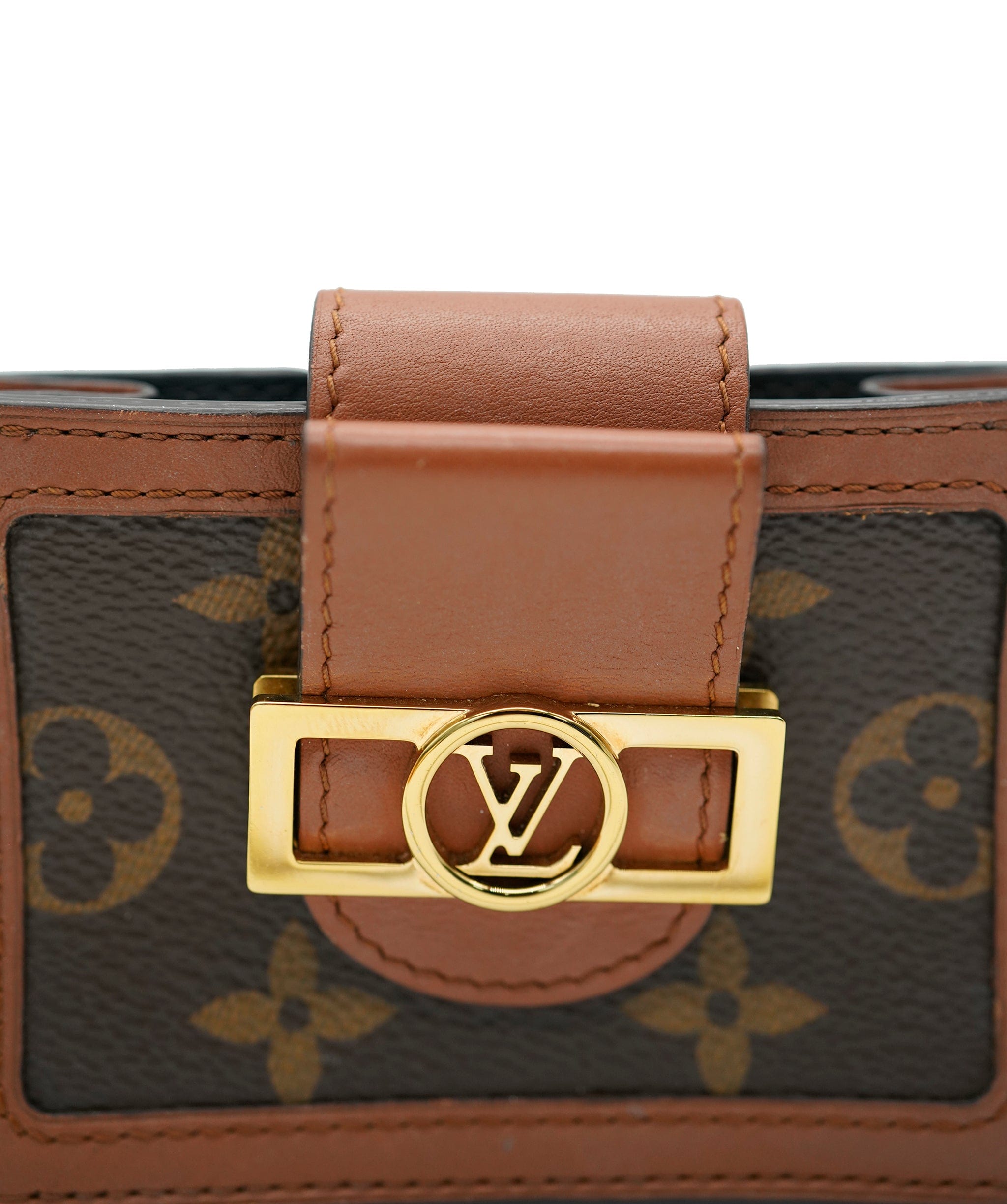 Louis Vuitton LOUIS VUITTON Monogram Reverse Dauphine Multi Cult Card Case M68751 Auth 69194A DBXS1742