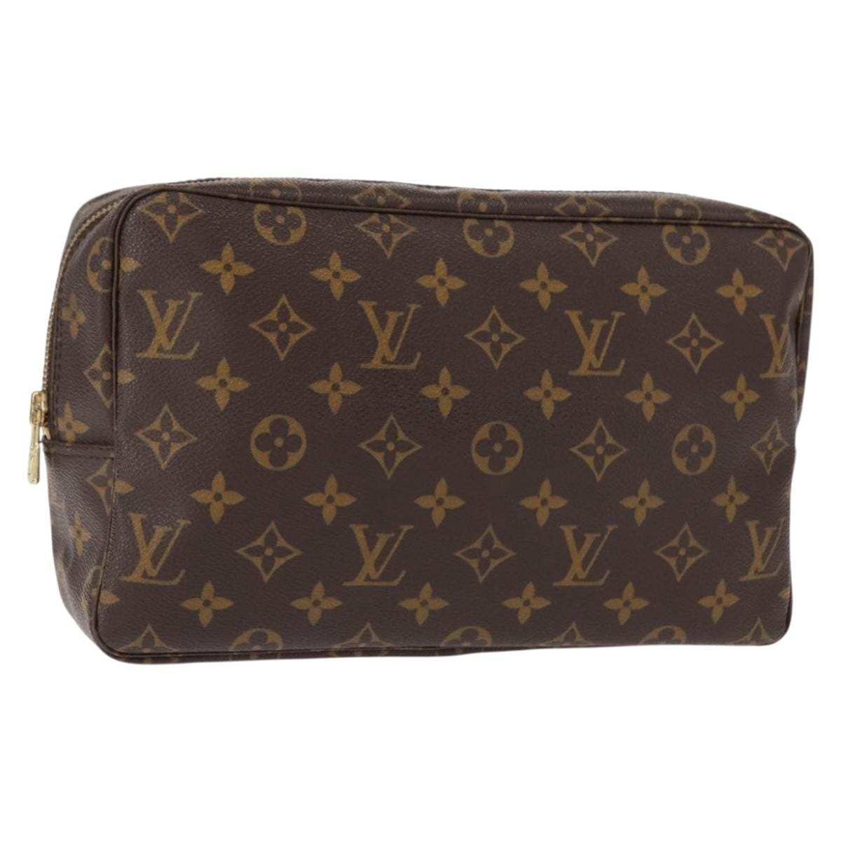 Louis Vuitton LOUIS VUITTON Monogram Trousse Toilette 28 Clutch Bag M47522 LV Auth 121351 121351
