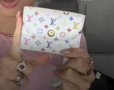 LOUIS VUITTON LOUIS VUITTON Multi Envelope Card de Visite Brown B01152GEG6