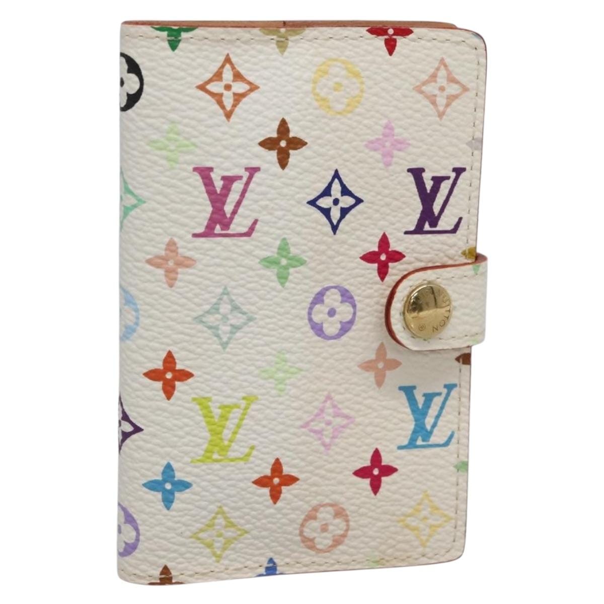 Louis Vuitton LOUIS VUITTON Multicolor Carnet de Val Mini Agenda Day M92653 LV Auth 138573 138573