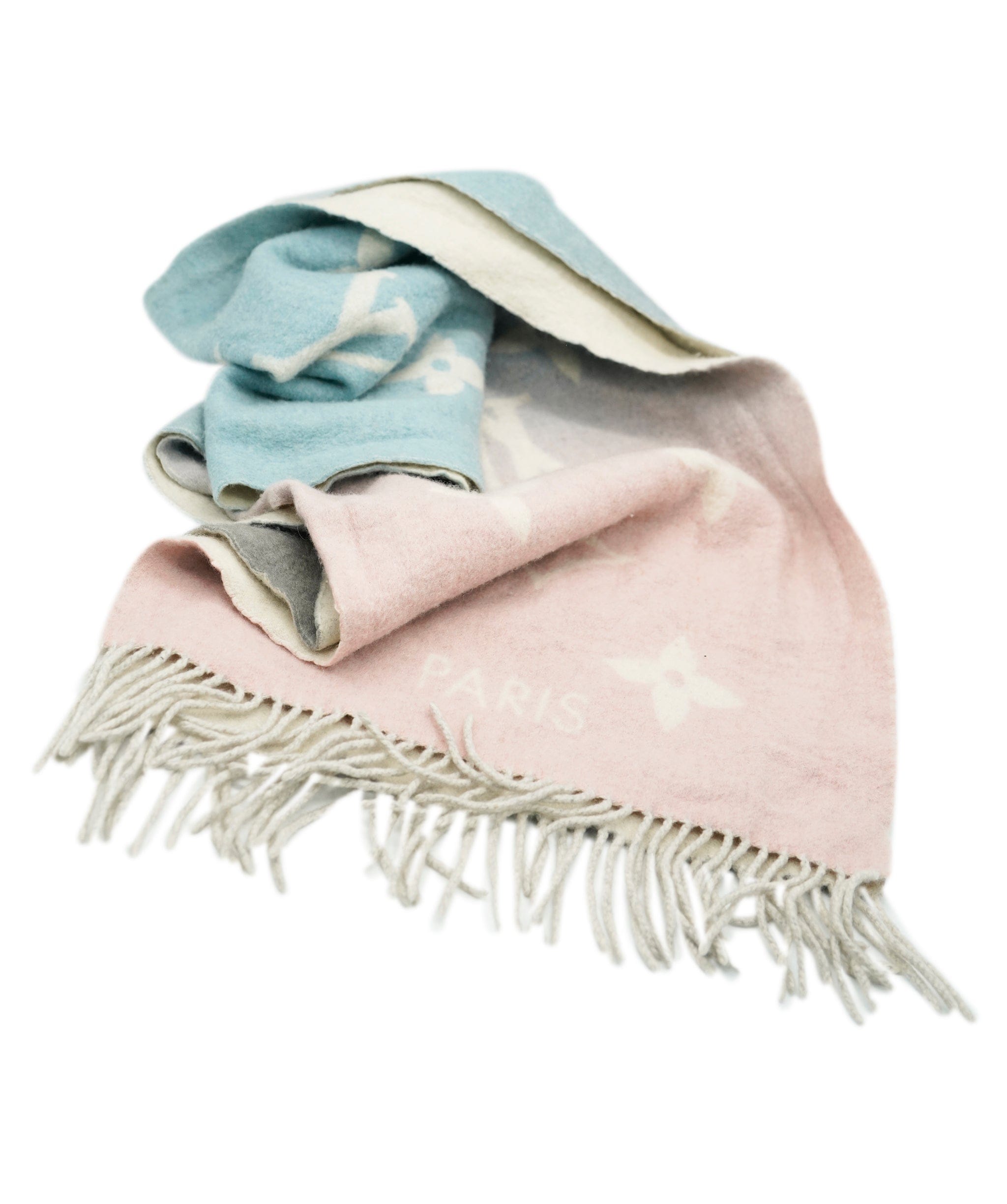 Louis Vuitton Louis Vuitton Multicoloured Cashmere Scarf REC1734