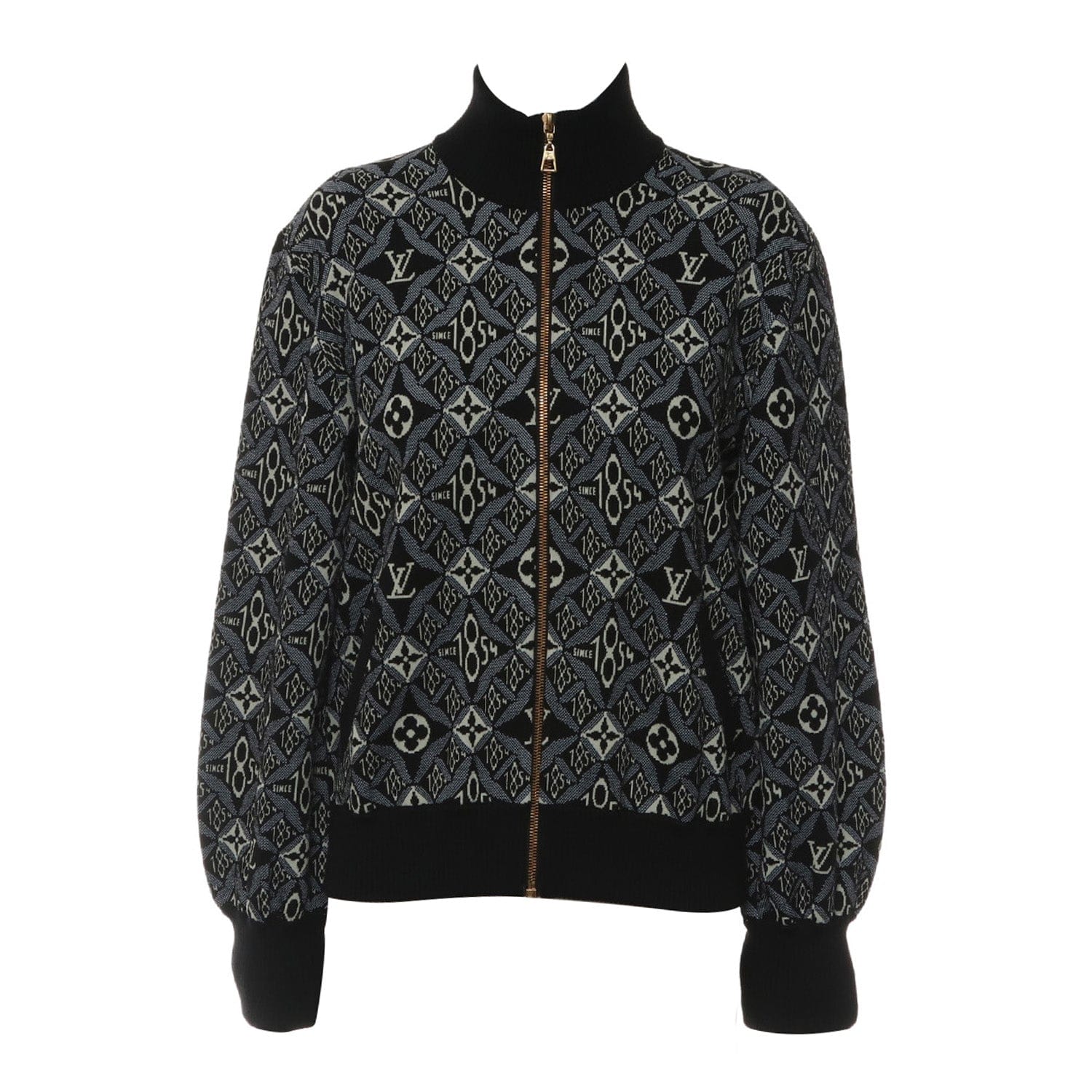 Louis Vuitton Louis Vuitton Since 1854 Monogram Knit Bomber Jacket