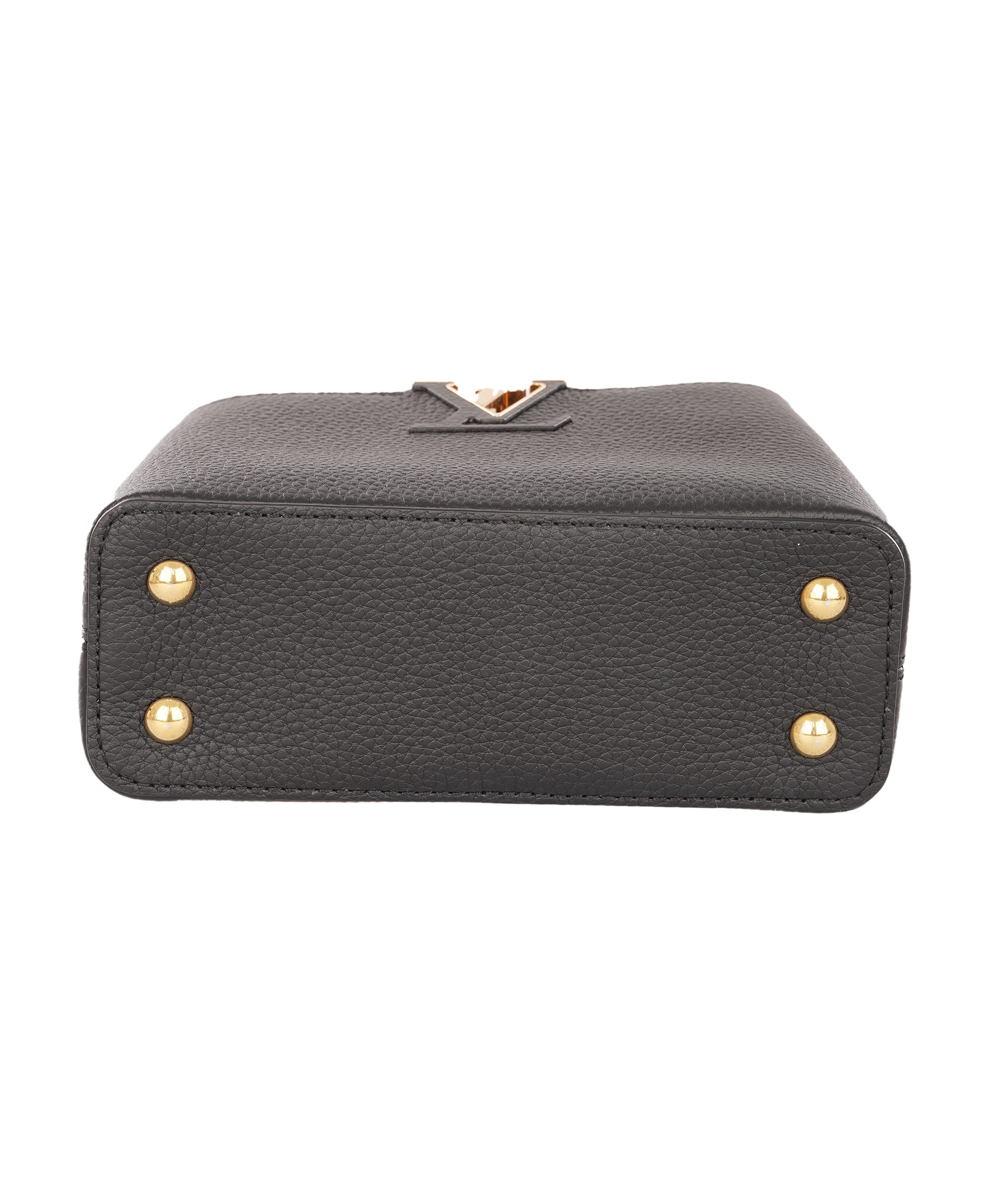 Louis Vuitton Louis Vuittion Black Capucines Mini Taurillon Leather Bag ALTC1191