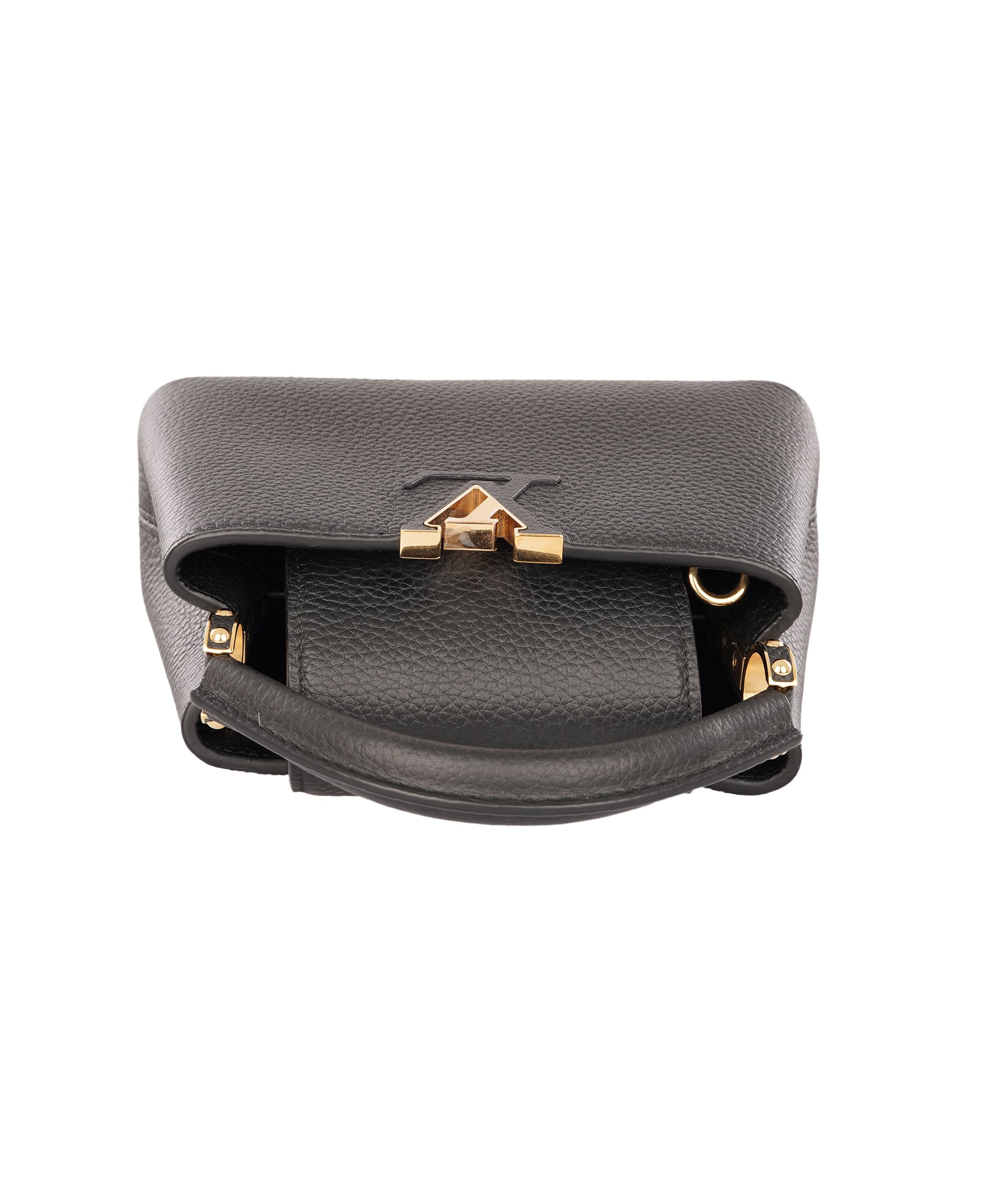 Louis Vuitton Louis Vuittion Black Capucines Mini Taurillon Leather Bag ALTC1191