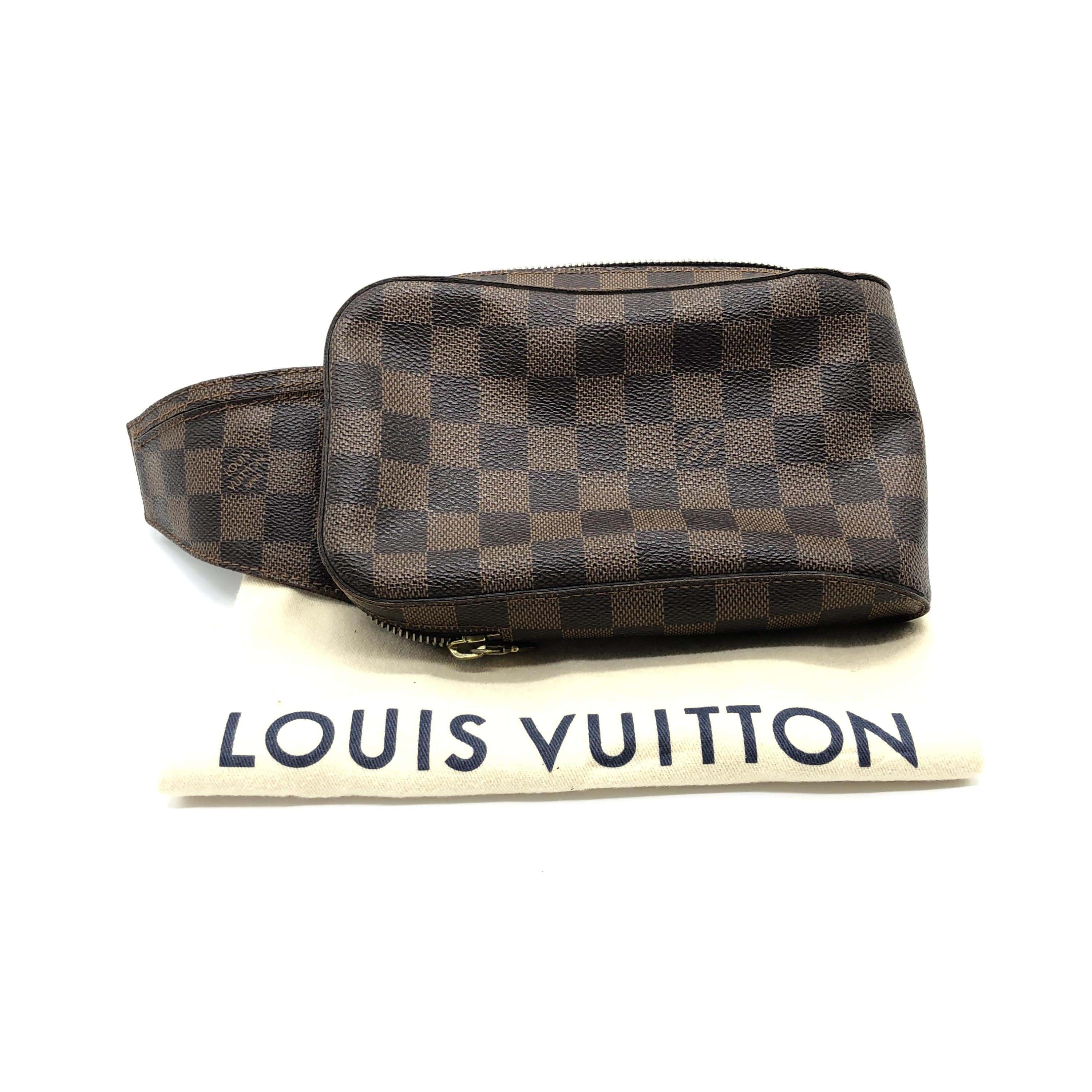 Louis Vuitton Louis Vuitton Damier Ebene Geronimos Crossbody Bag C335353