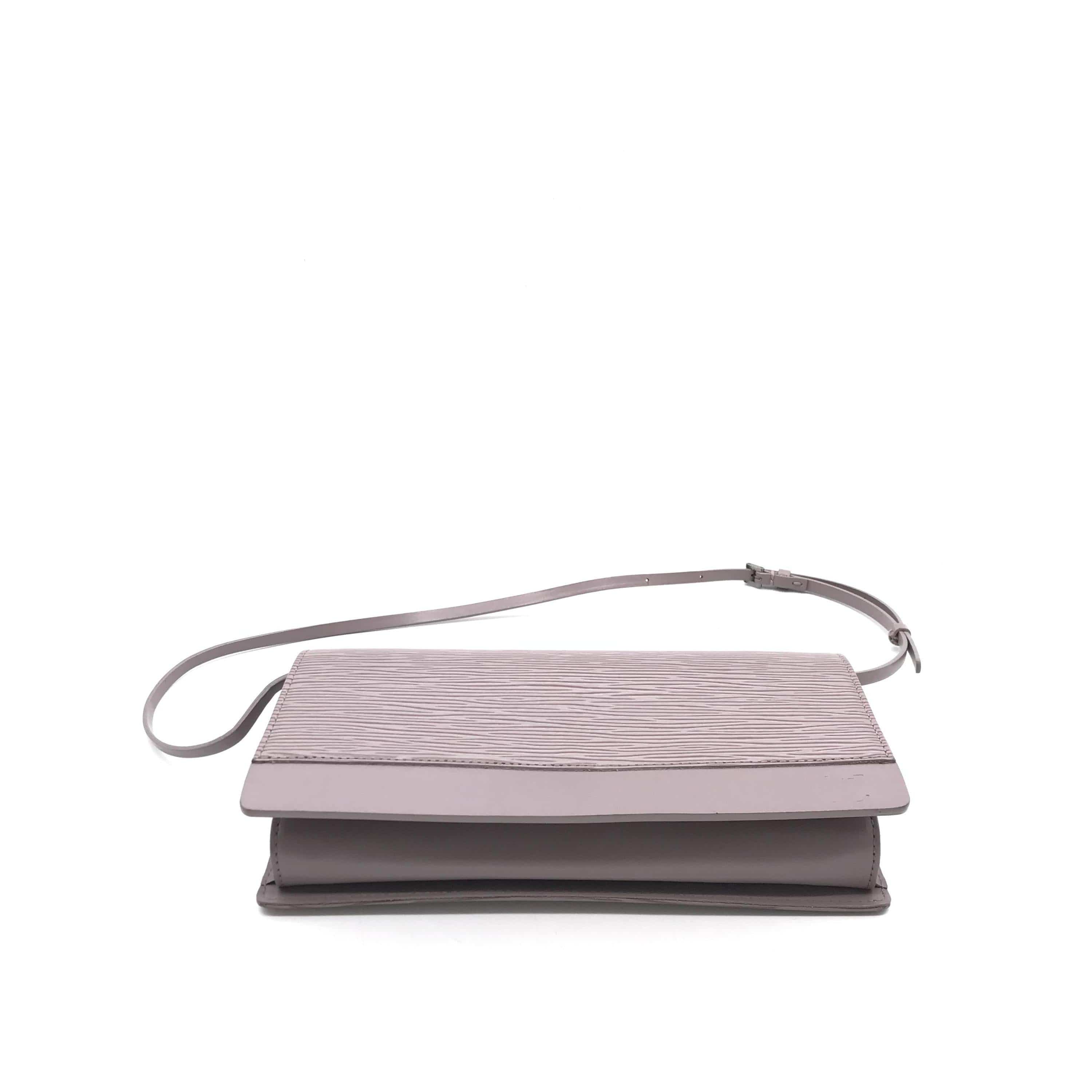 Louis Vuitton Louis Vuitton Epi Honfleur Clutch Bag Lilac ALC3209