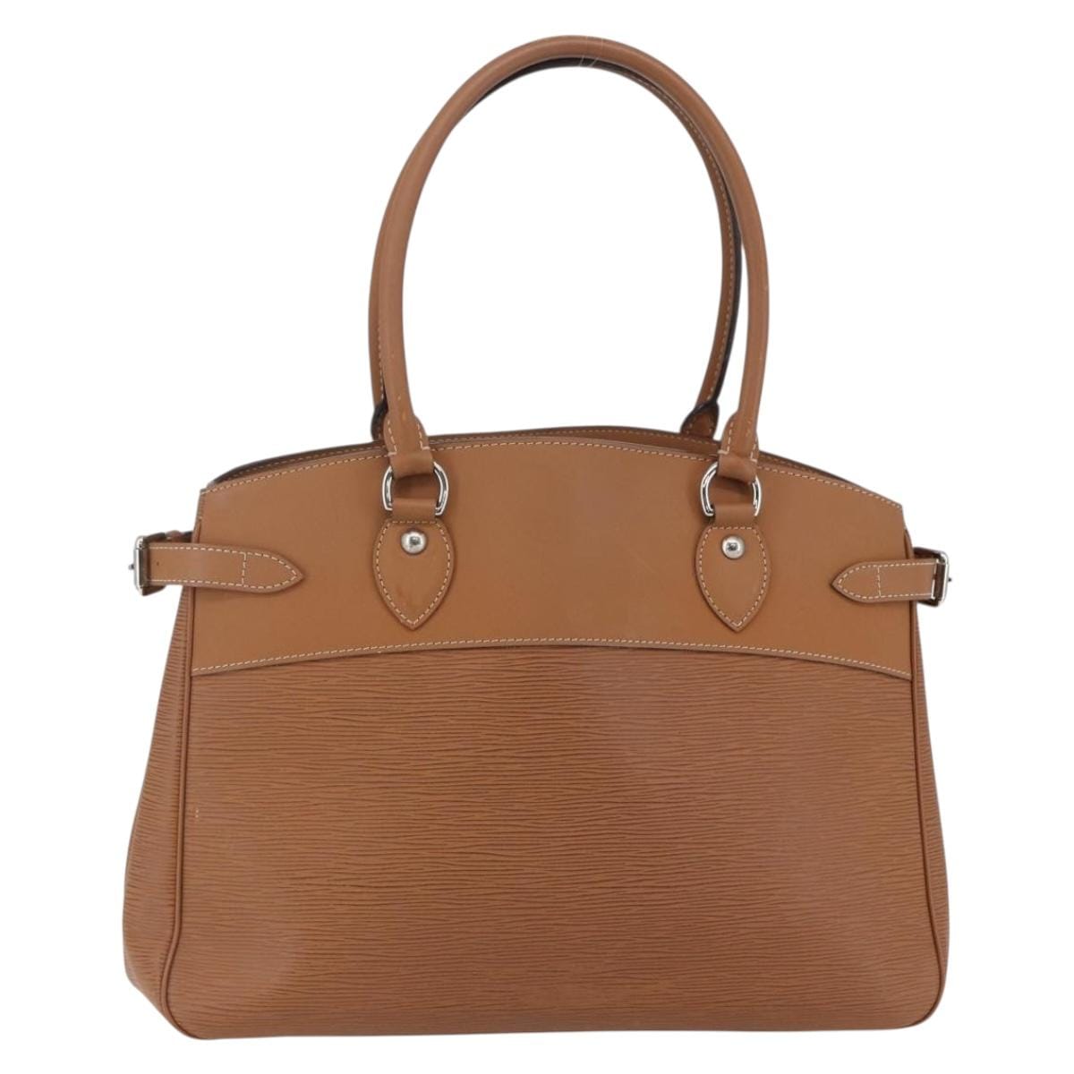 Louis Vuitton LOUIS VUITTON Epi Passy GM Hand Bag Camel M59251 LV Auth gh780 gh780