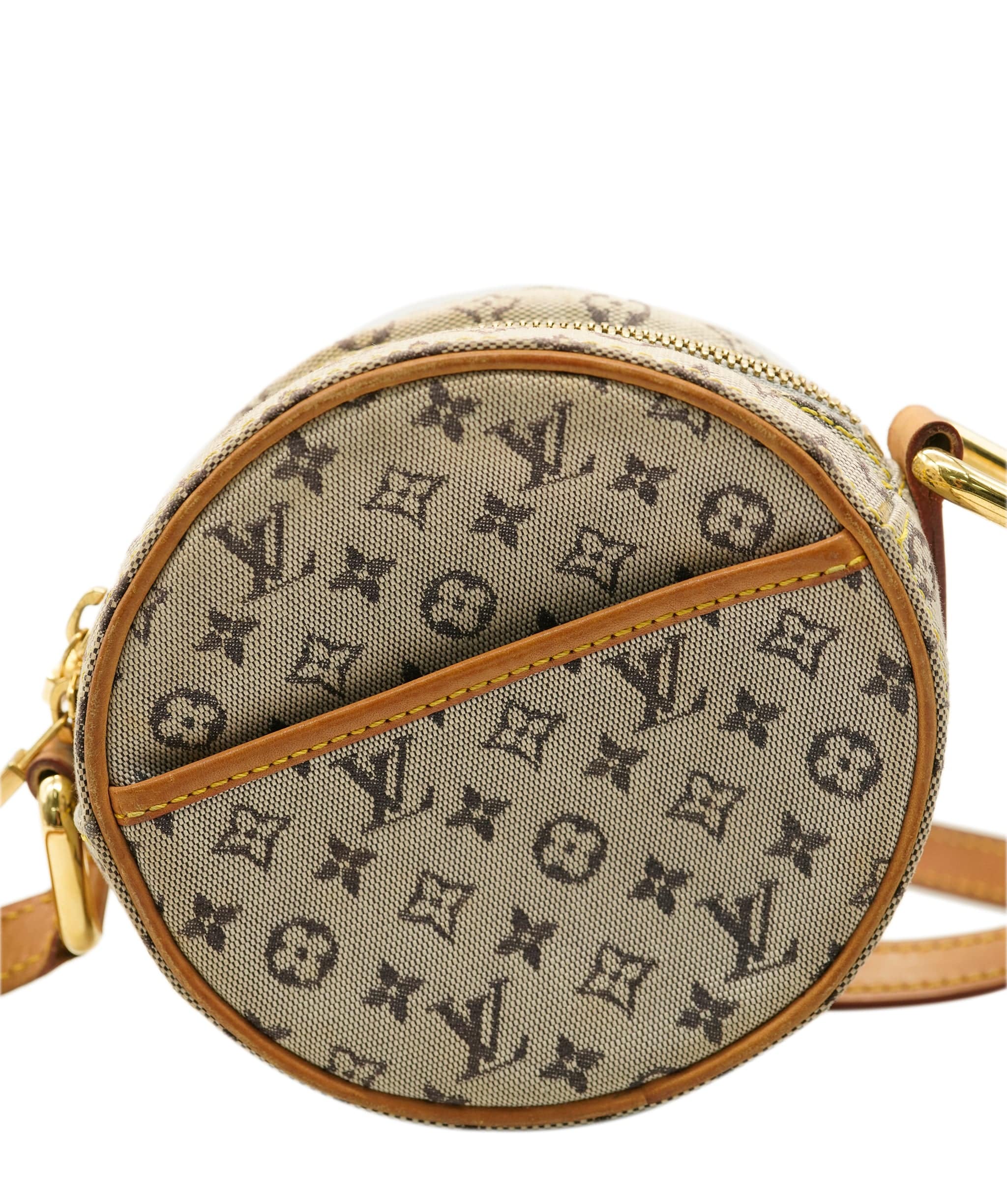 Louis Vuitton Louis Vuitton Grey/Blue Mini Lin Jeannie PM Crossbody Bag ALC2295